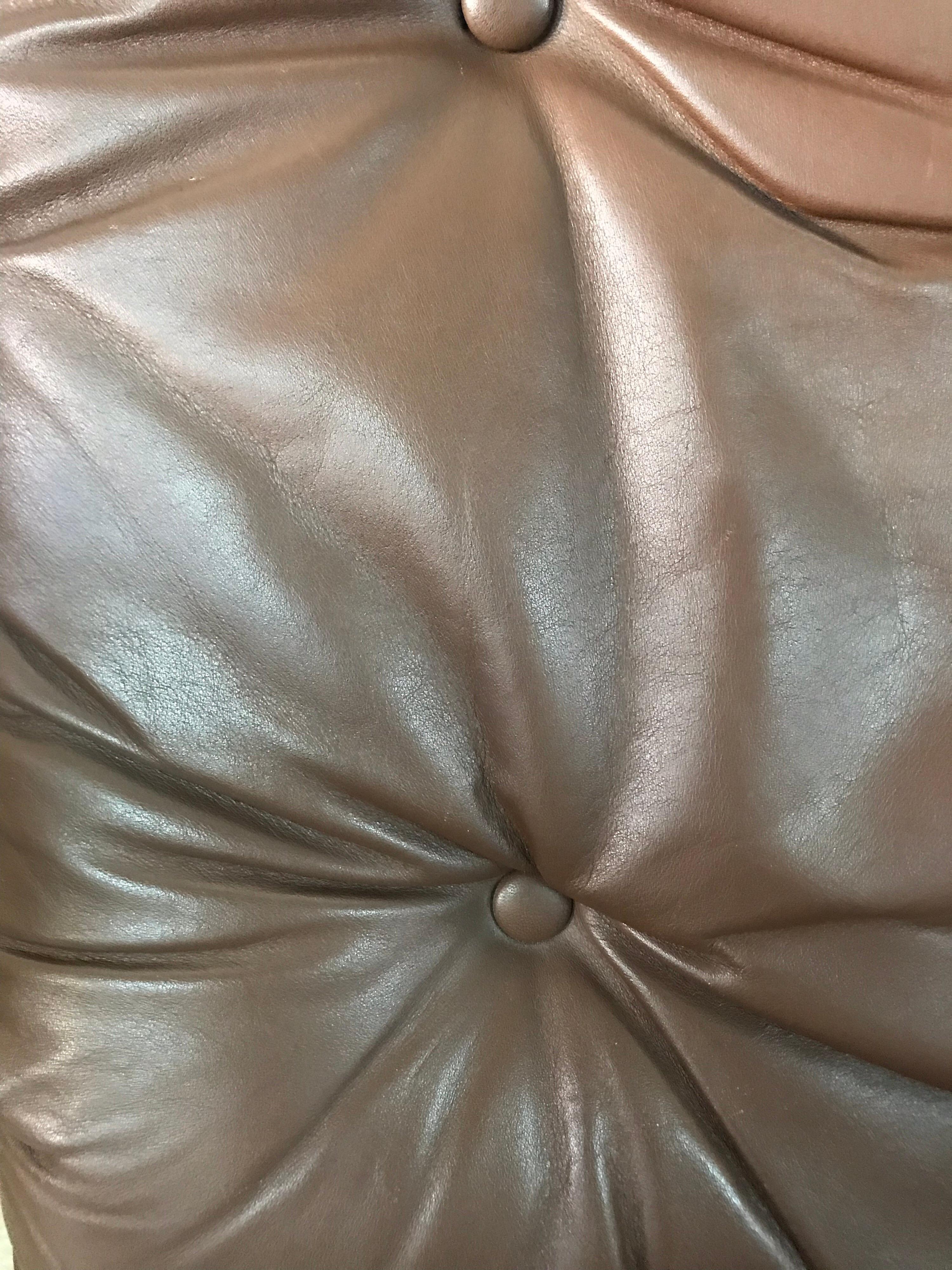 Ingmar Relling Brown Leather Siesta Lounge Chair 5