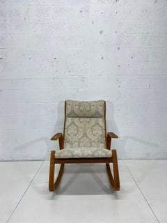 Ingmar Relling Danish Modern Bentwood Rocking Chair for Westnofa of Norway