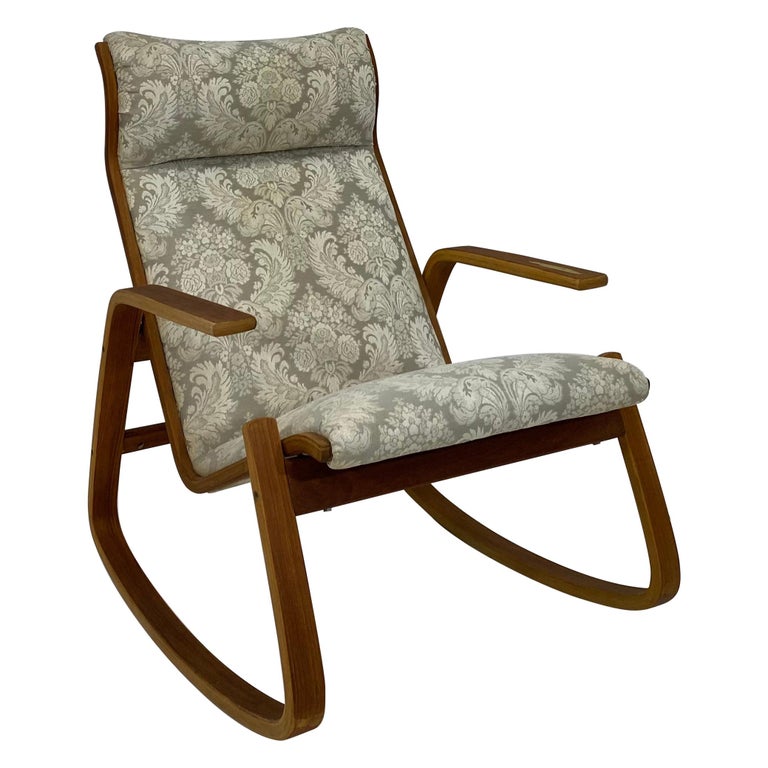 Igmar Relling Rocking Chair Ingmar Relling Danish Modern Bentwood Rocking Chair for Westnofa of ...