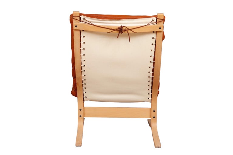 Leather Ingmar Relling Designer ‘Siesta’ Lounge Chair
