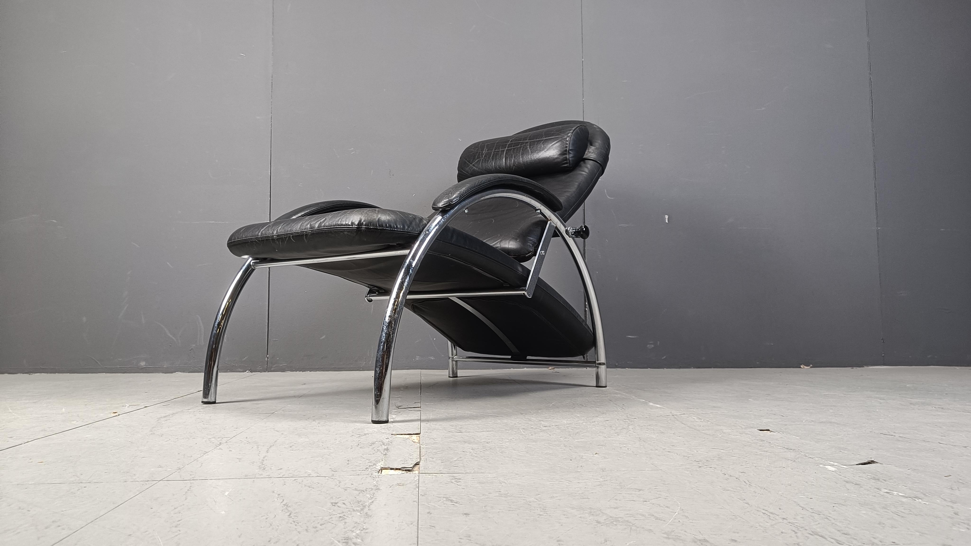 Ingmar Relling for Vestlandske, armchair/relax chair 'Optima', 1980s For Sale 3