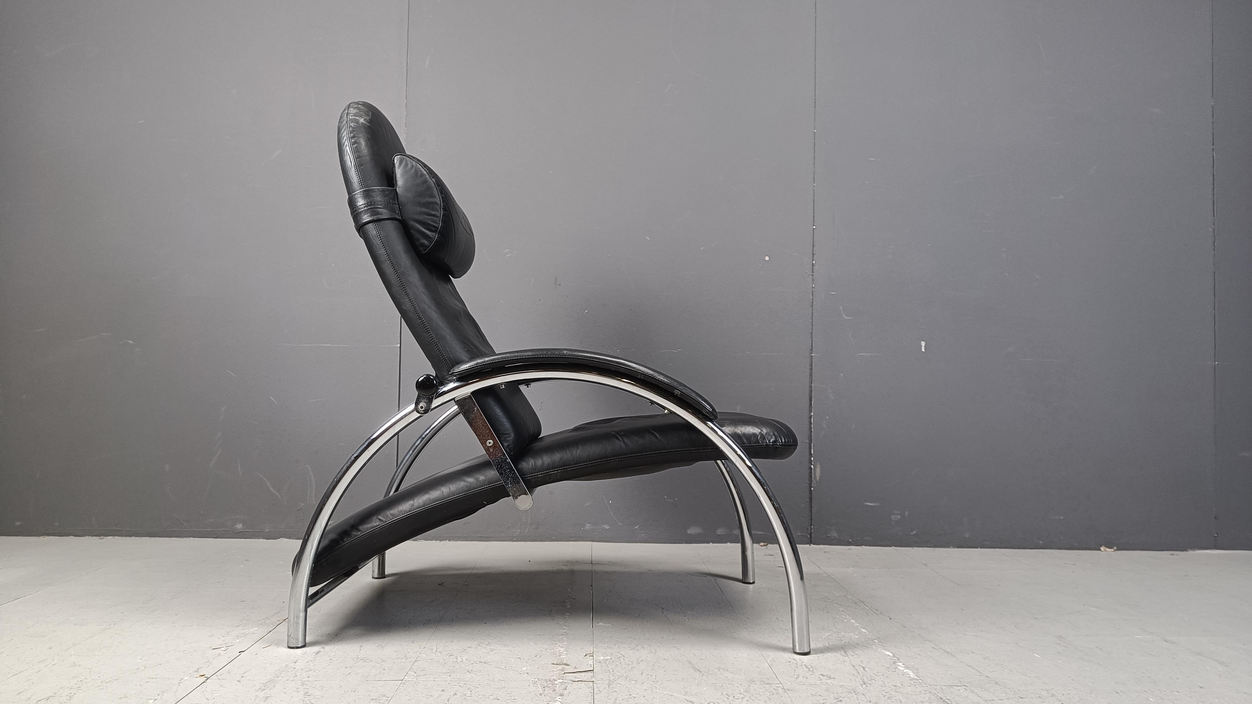 Danish Ingmar Relling for Vestlandske, armchair/relax chair 'Optima', 1980s For Sale