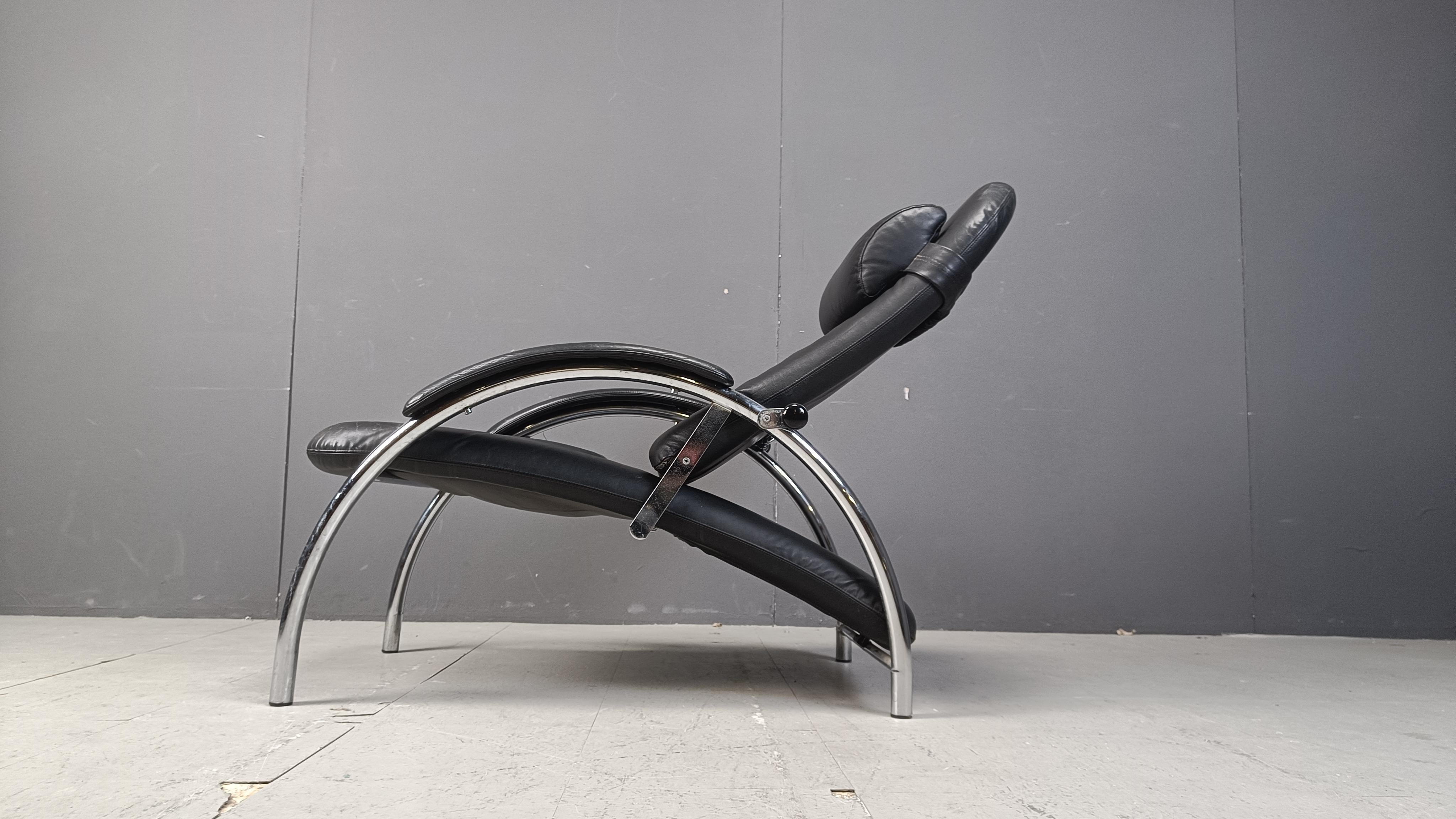 Ingmar Relling for Vestlandske, armchair/relax chair 'Optima', 1980s For Sale 2