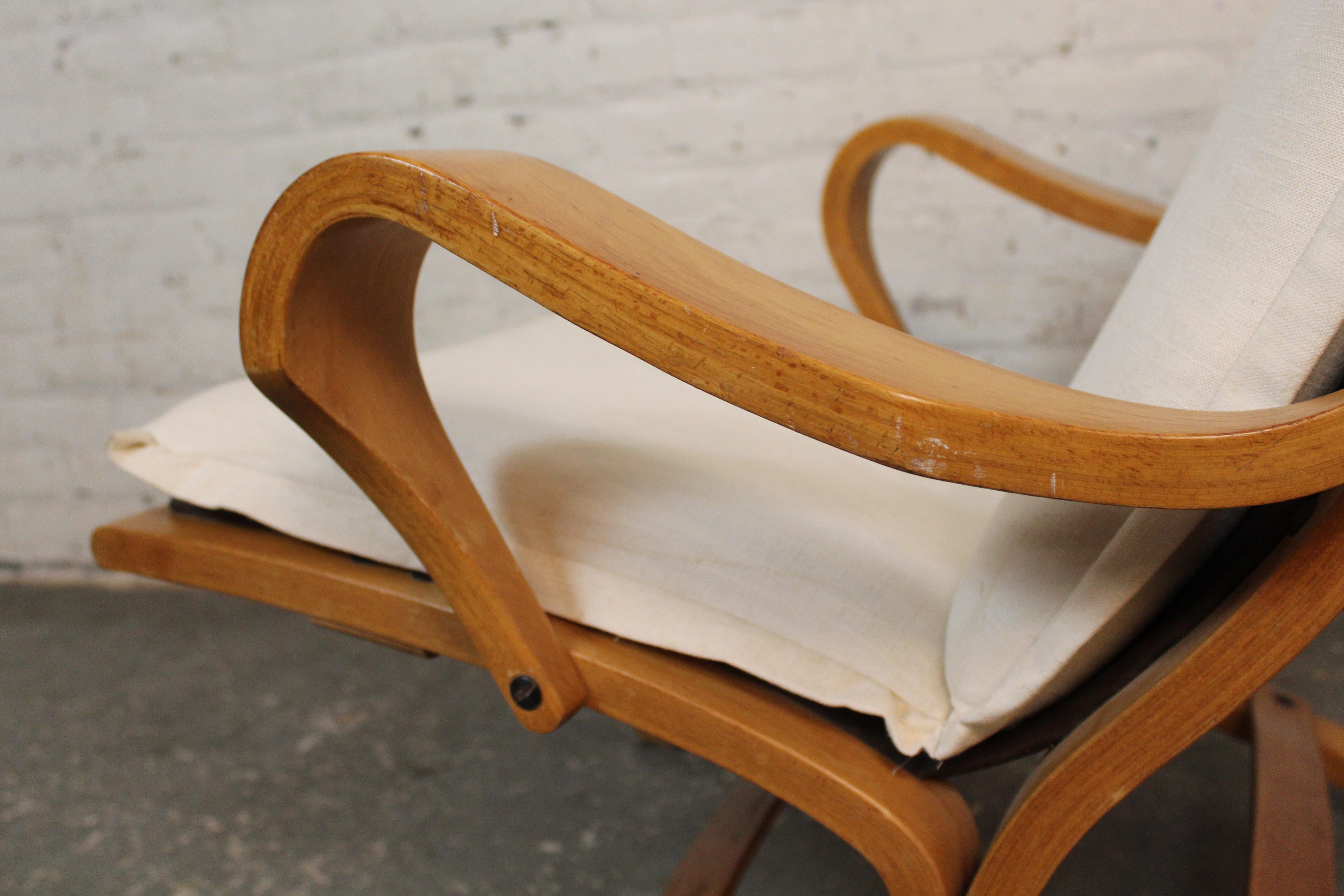 Ingmar Relling para Westnofa Silla de madera curvada en venta 7