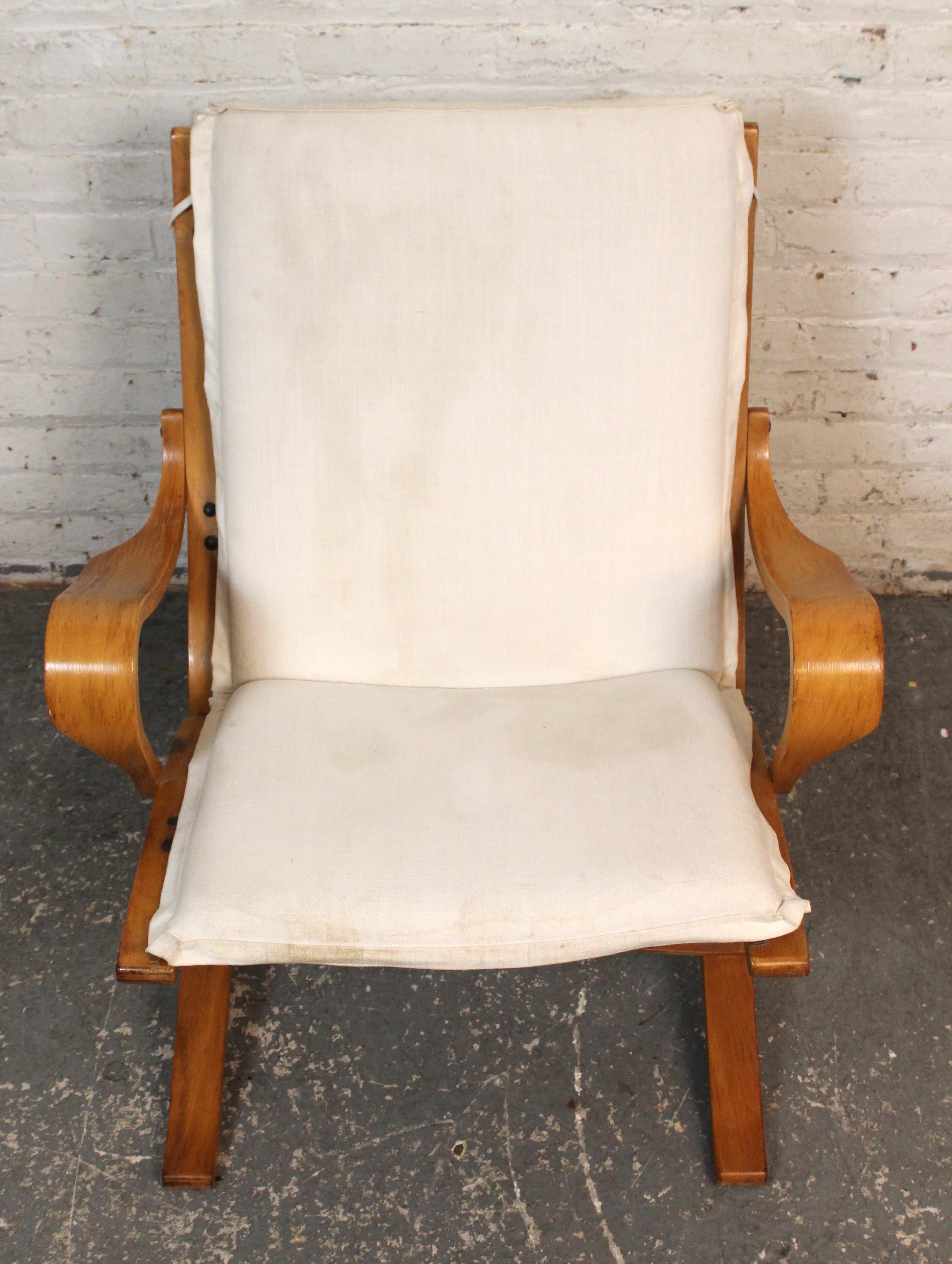 Ingmar Relling para Westnofa Silla de madera curvada Madera curvada en venta