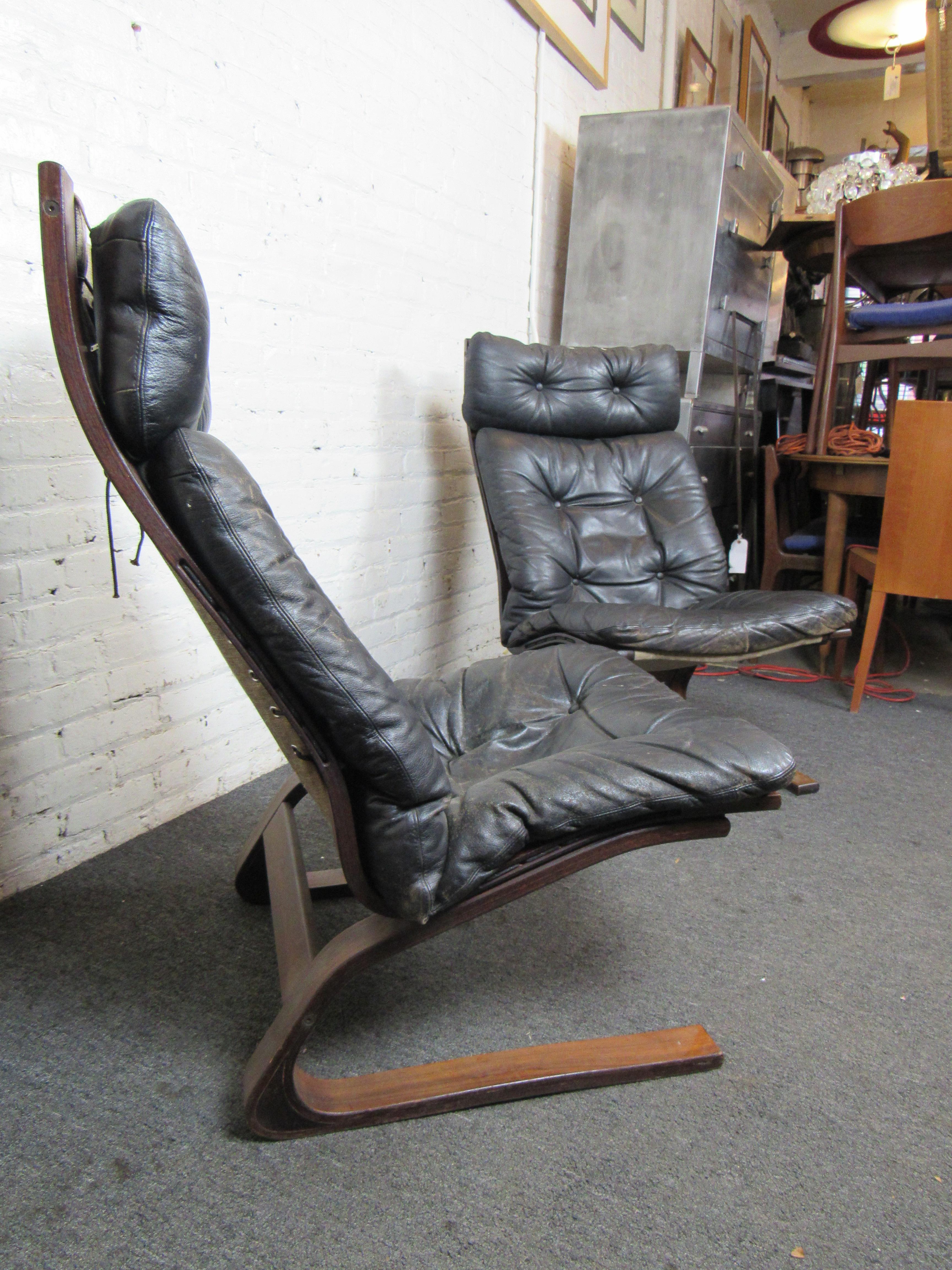 Mid-Century Modern Ingmar Relling for Westnofa Chairs