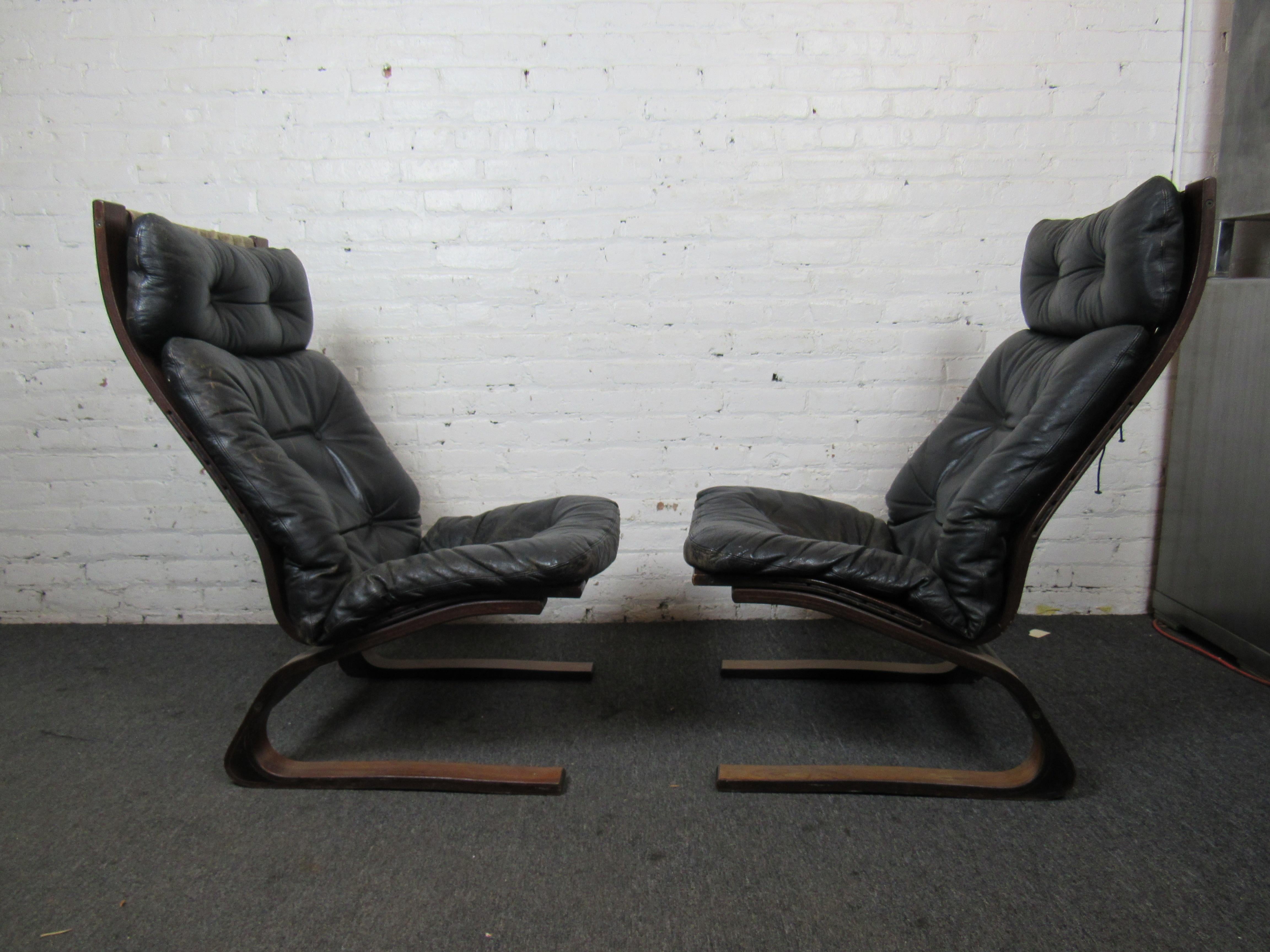 Ingmar Relling for Westnofa Chairs In Good Condition In Brooklyn, NY