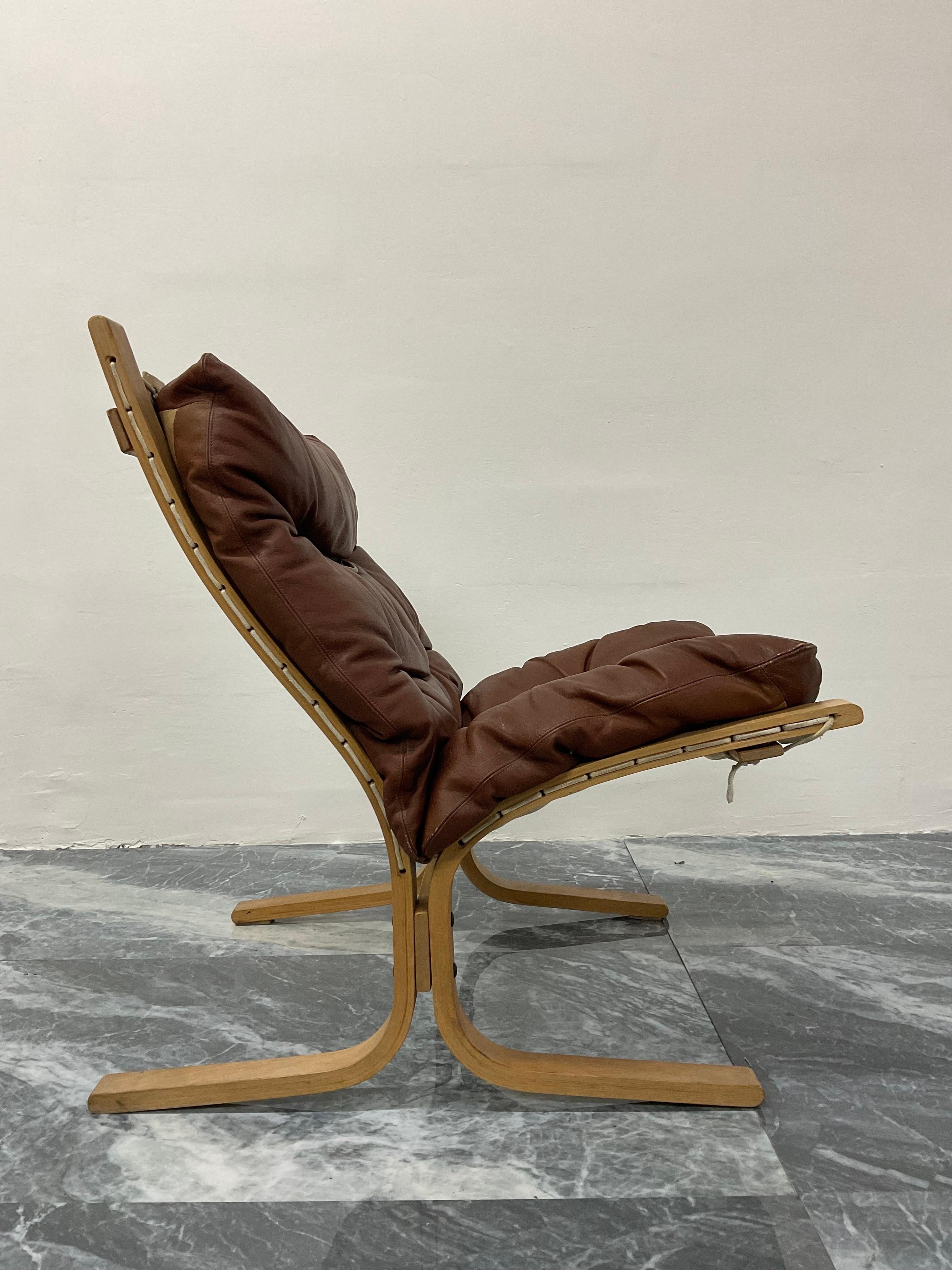 Mid-Century Modern Ingmar Relling for Westnofa “Siesta” Chair, Vintage 1970s