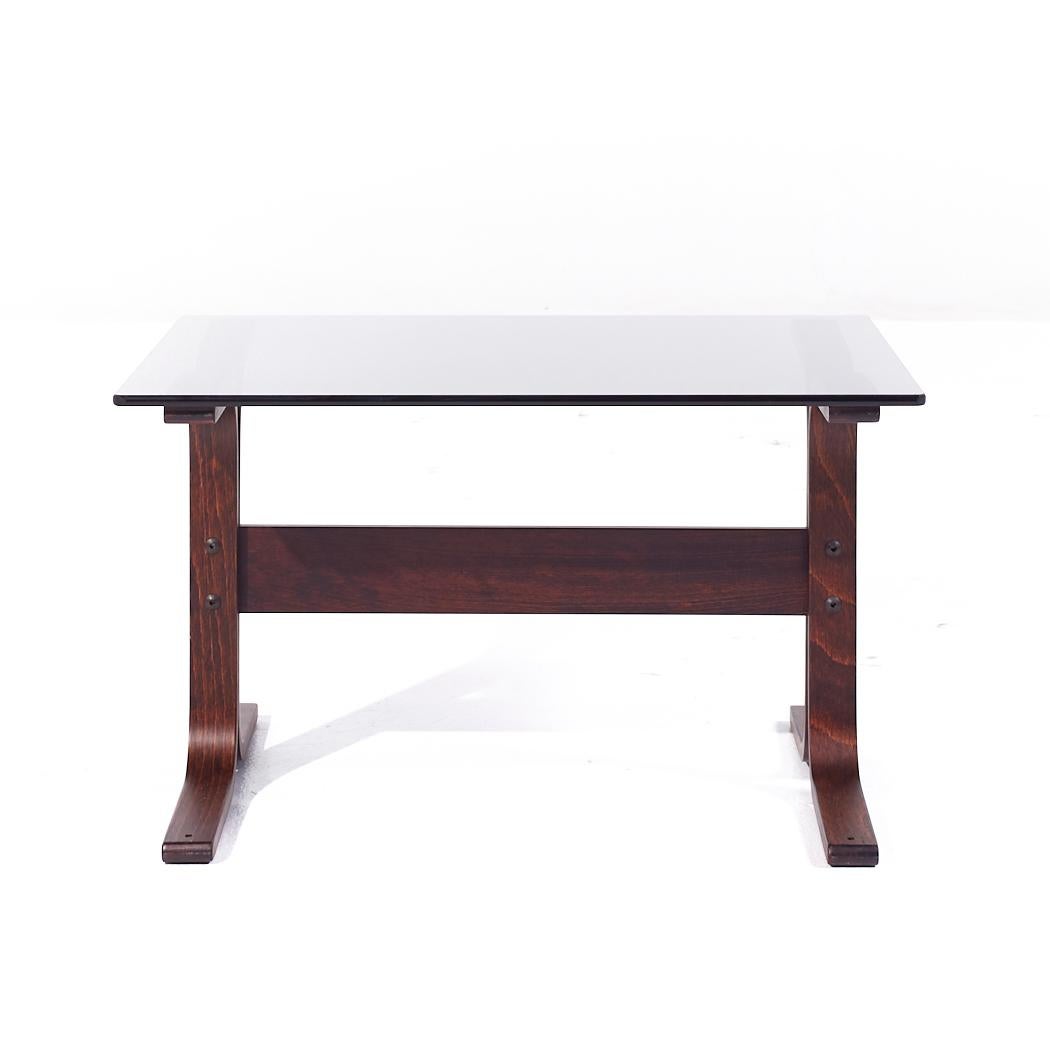 Verre Ingmar Relling pour Westnofa Table d'appoint en verre Siesta Mid Century en vente