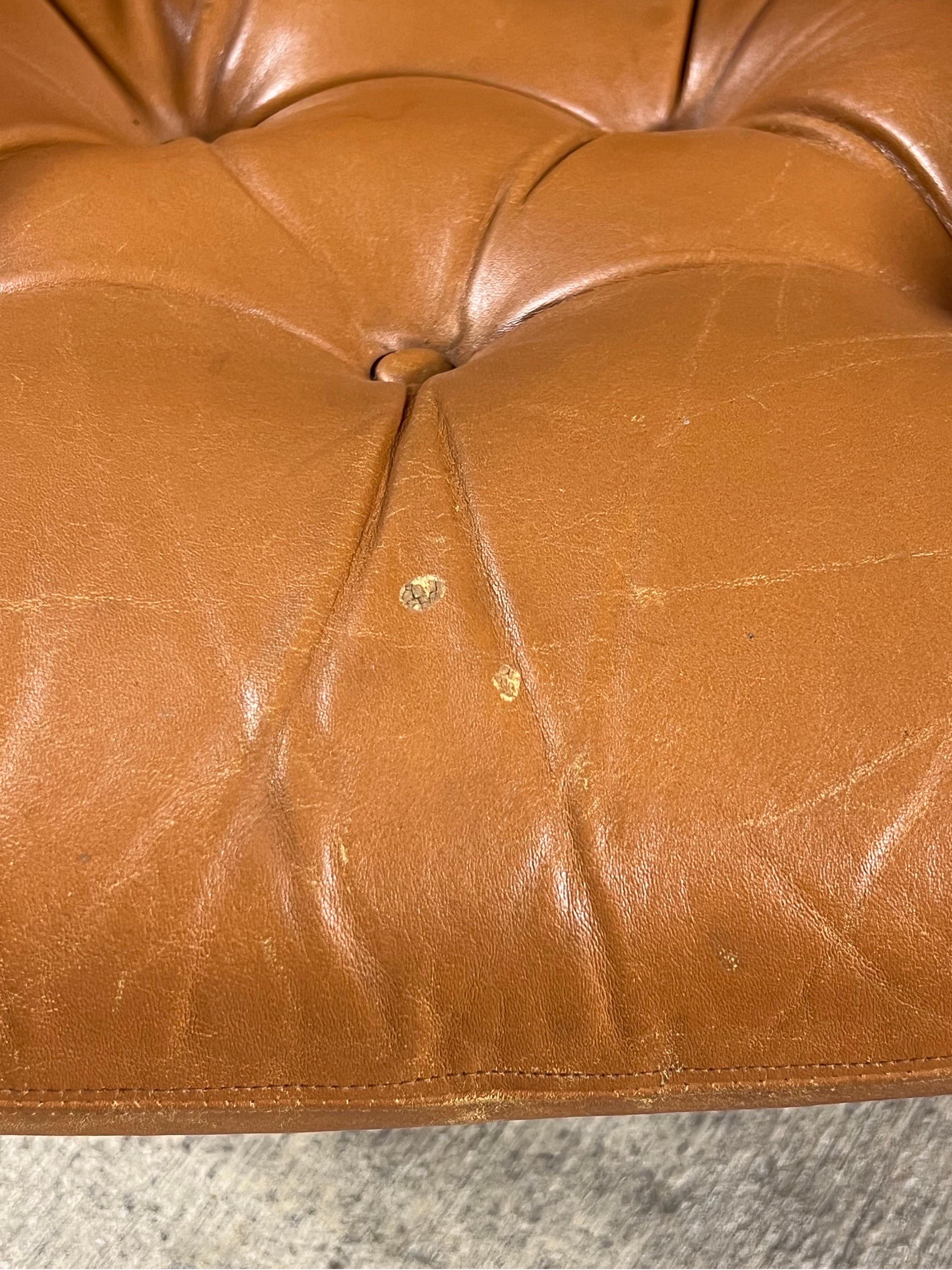 Mid-Century Modern Ingmar Relling for Westnofa Siesta Mid Century Leather Lounge Chair