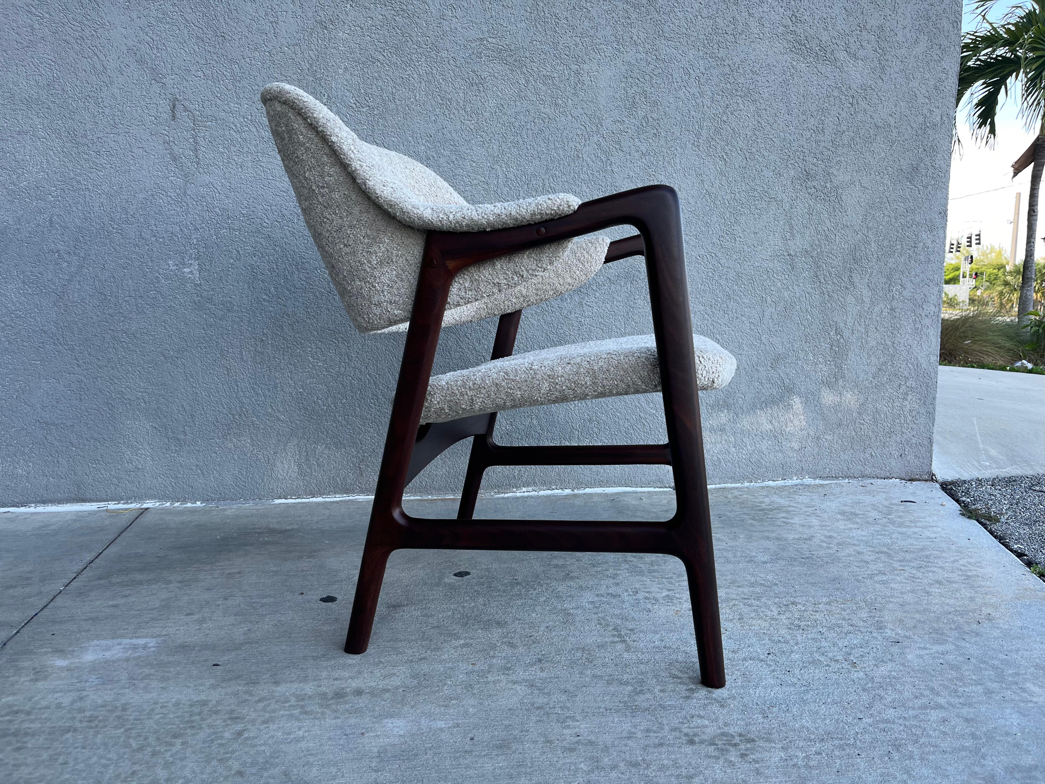 Ingmar Relling Lounge Chair for Westnofa, 1960s, Boucle For Sale 4