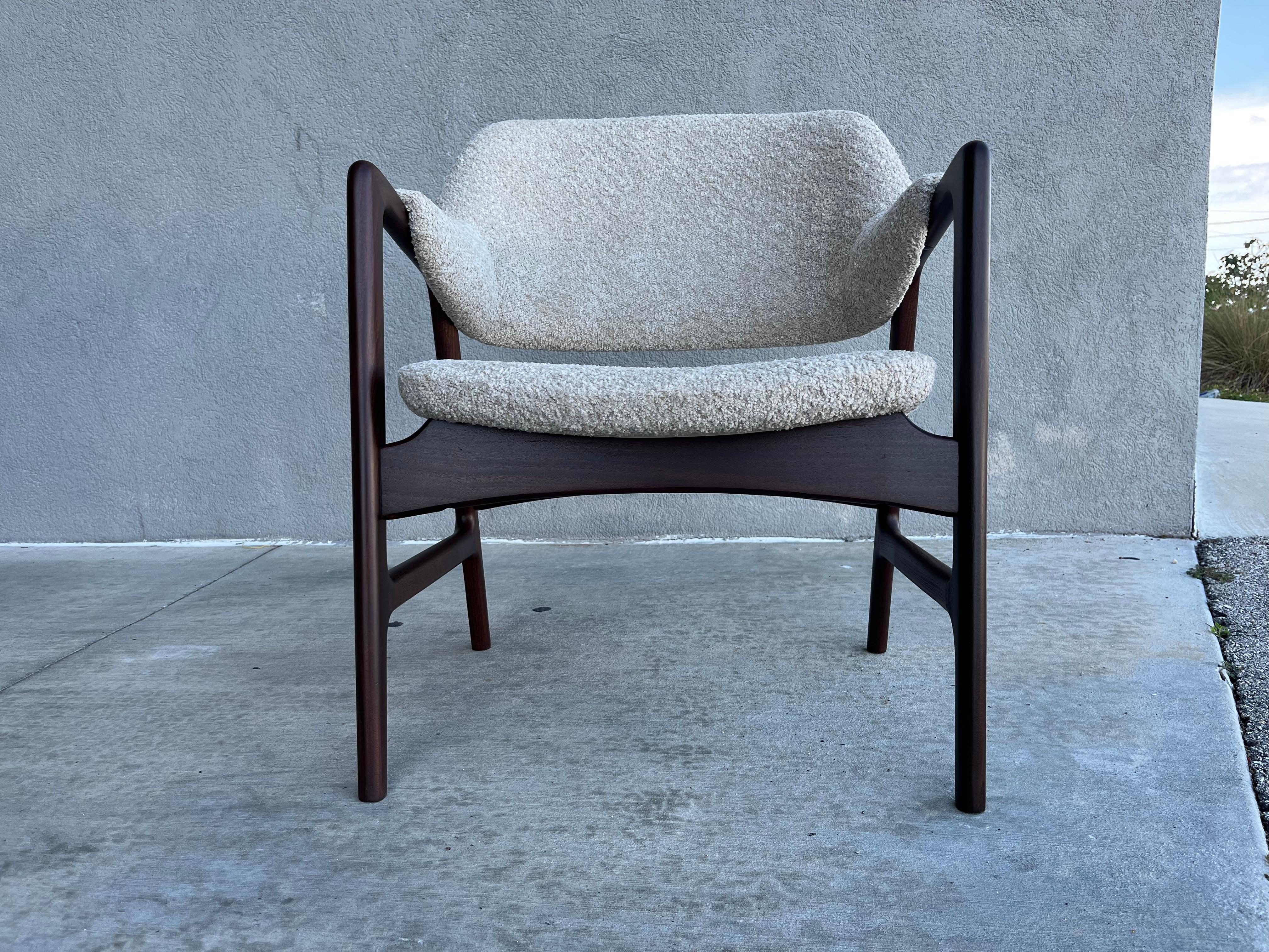 Ingmar Relling Lounge Chair for Westnofa, 1960s, Boucle For Sale 6