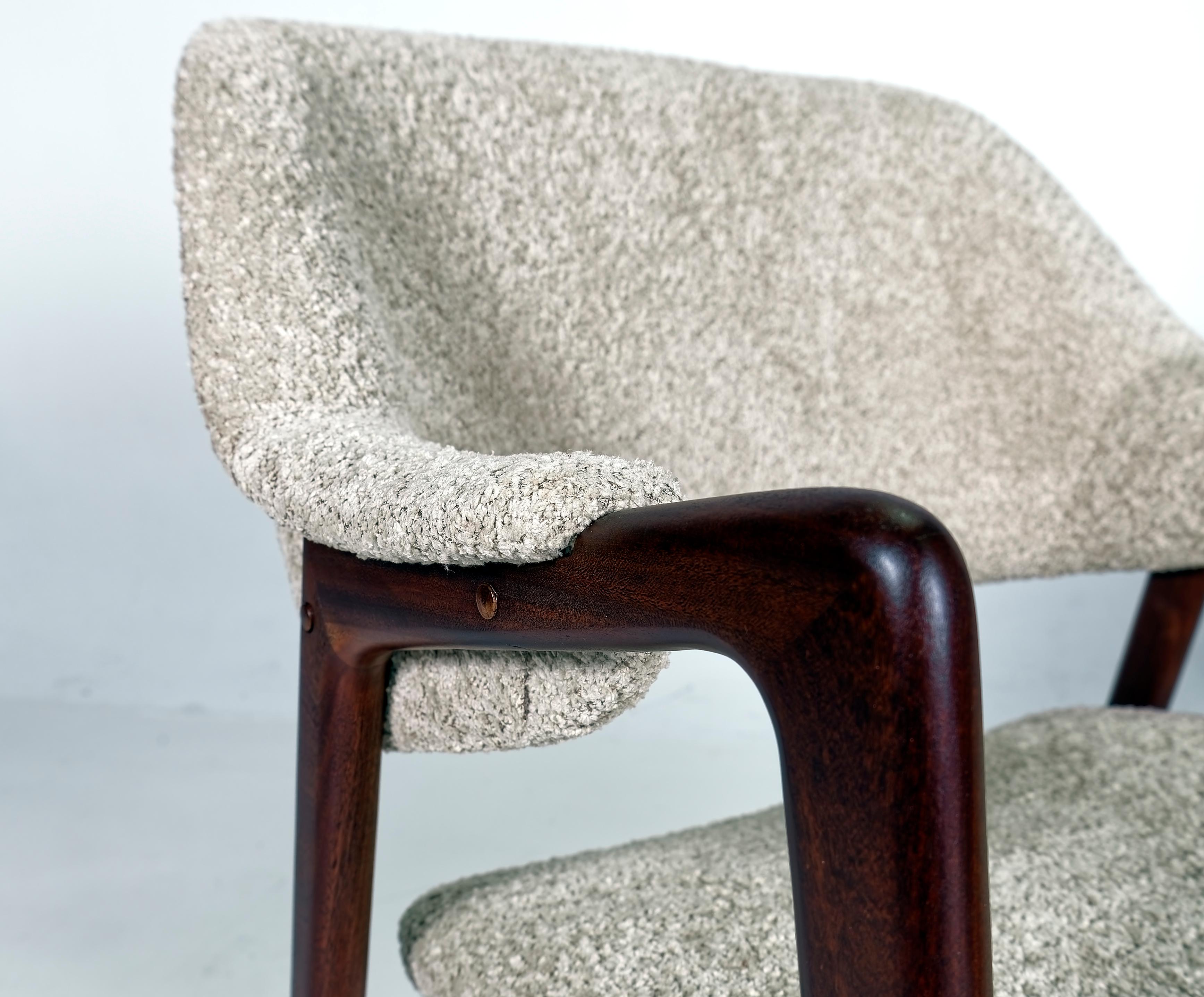 Ingmar Relling Lounge Chair for Westnofa, 1960s, Boucle In Excellent Condition For Sale In Miami, FL