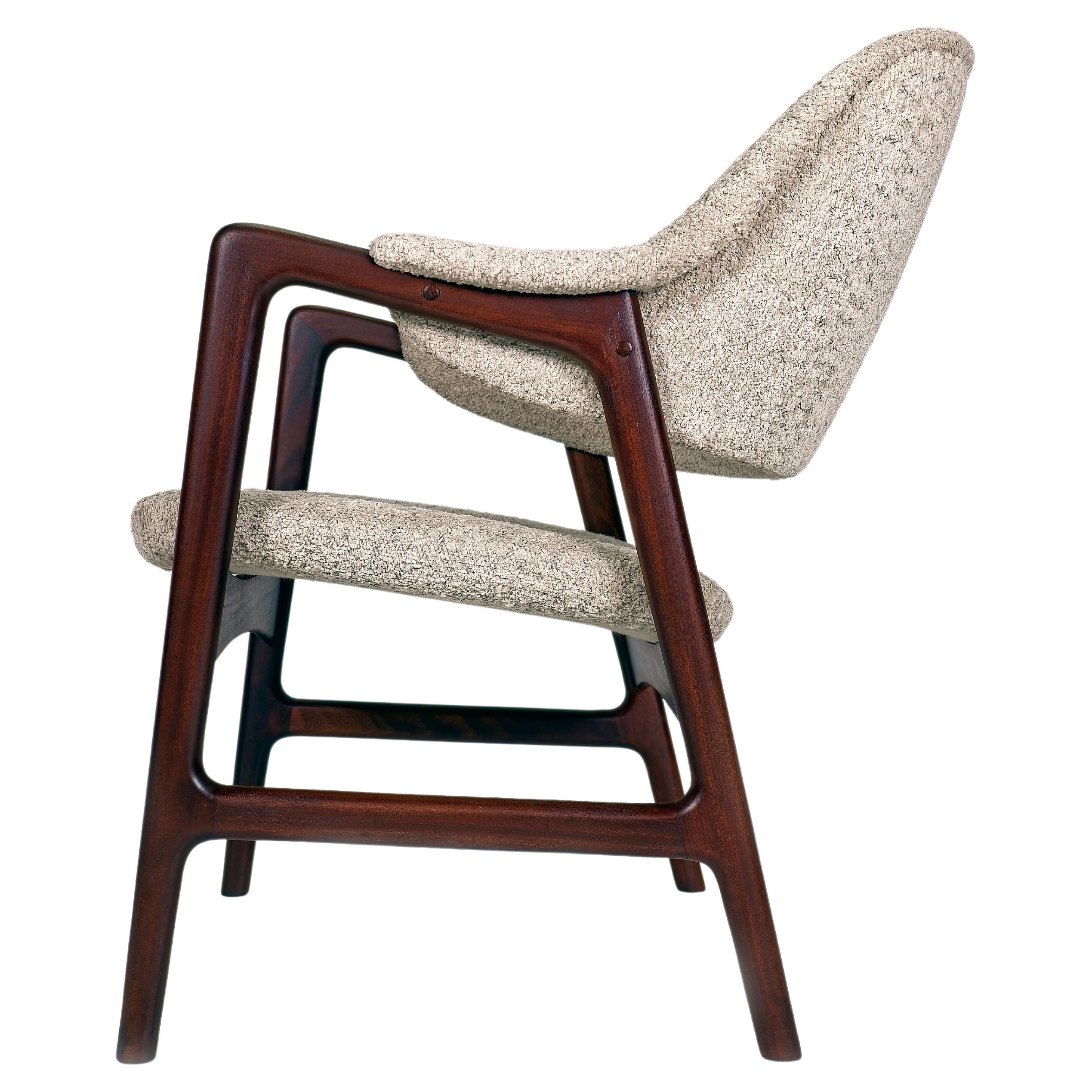 Ingmar Relling Lounge Chair for Westnofa, 1960s, Boucle For Sale