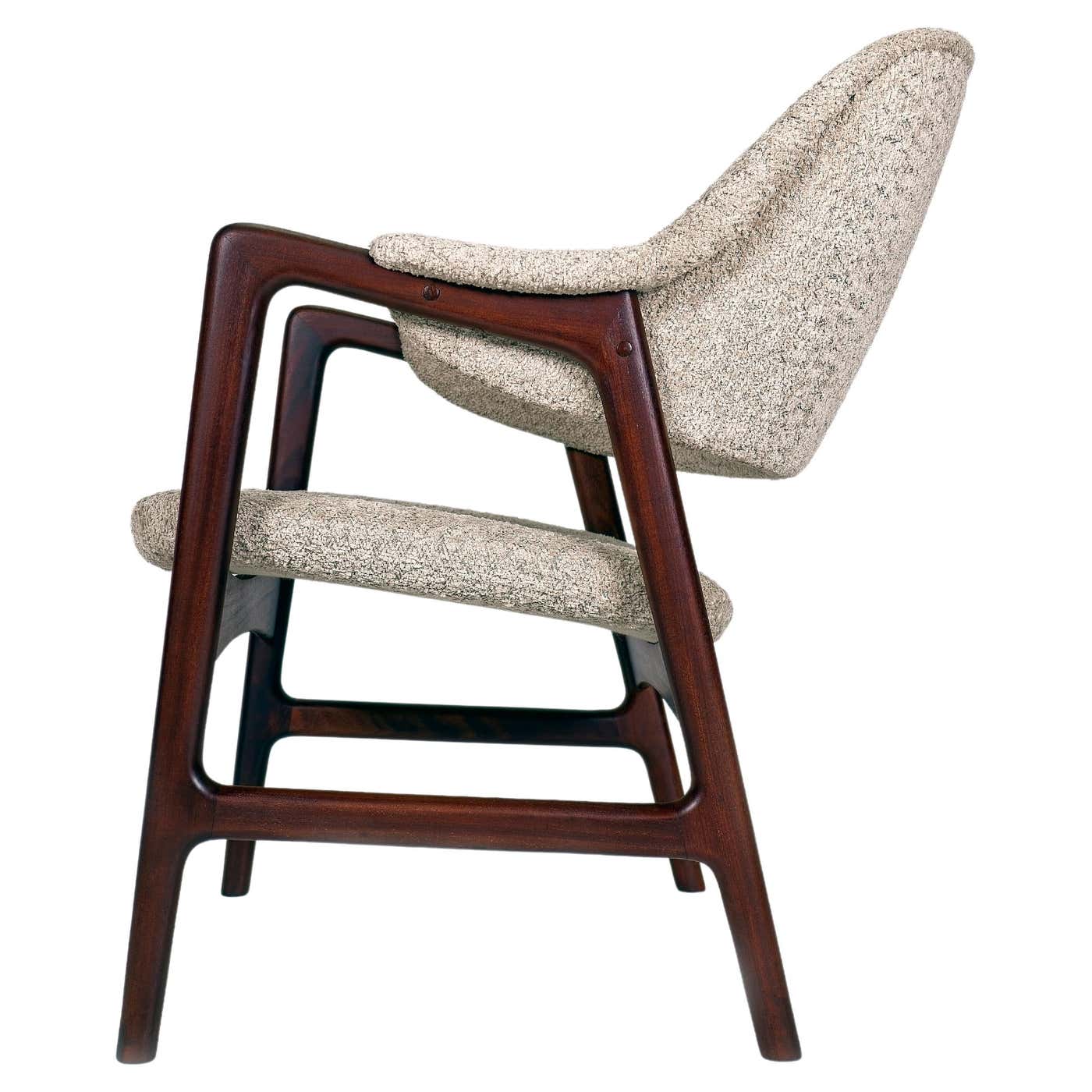 Ingmar Relling Lounge Chair for Westnofa, 1960s, Boucle For Sale at 1stDibs