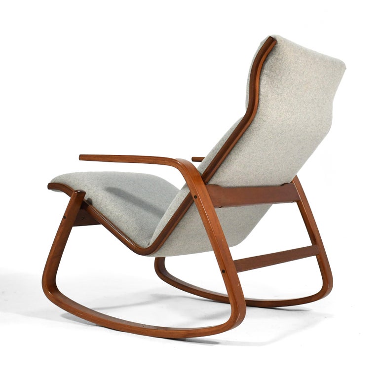 Late 20th Century Ingmar Relling Rocking Chair by Westnofa For Sale