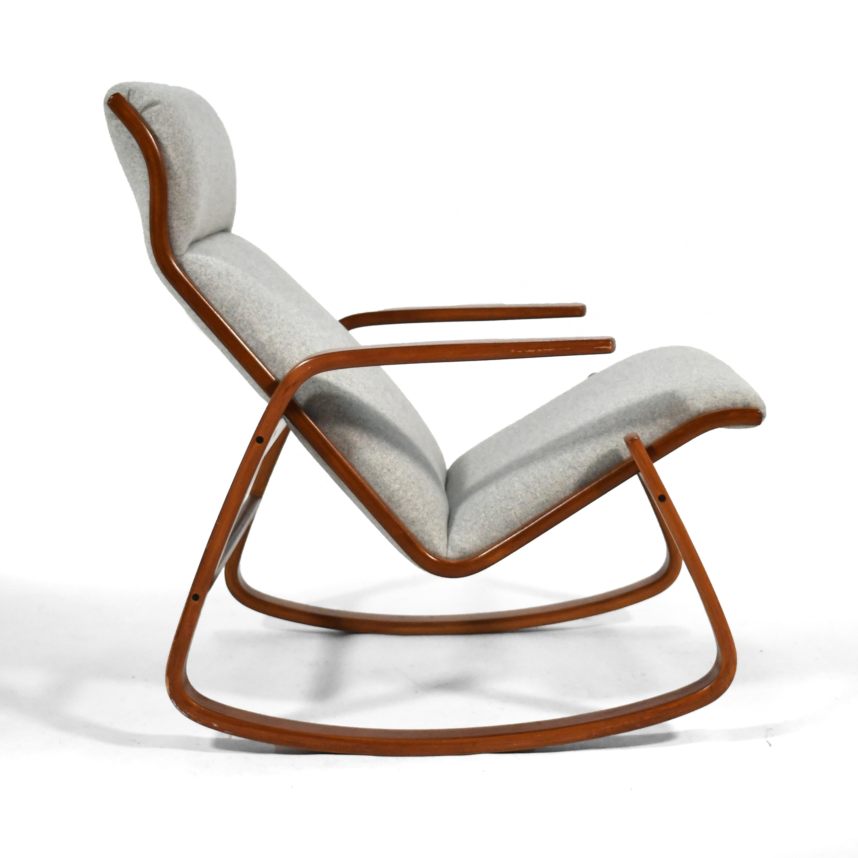 Late 20th Century Ingmar Relling Rocking Chair by Westnofa For Sale