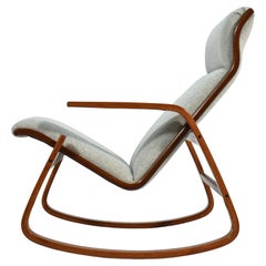 Retro Ingmar Relling Rocking Chair by Westnofa