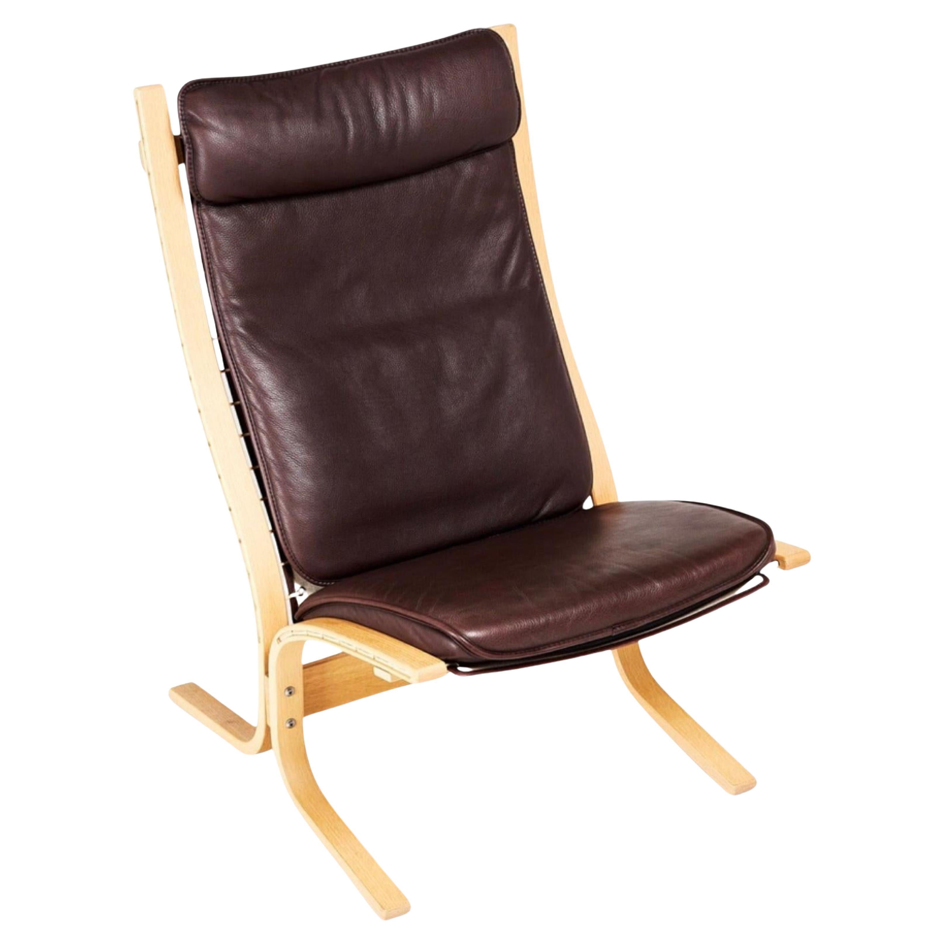 Ingmar Relling "Siesta" lounge chair - Flora edition, high back For Sale