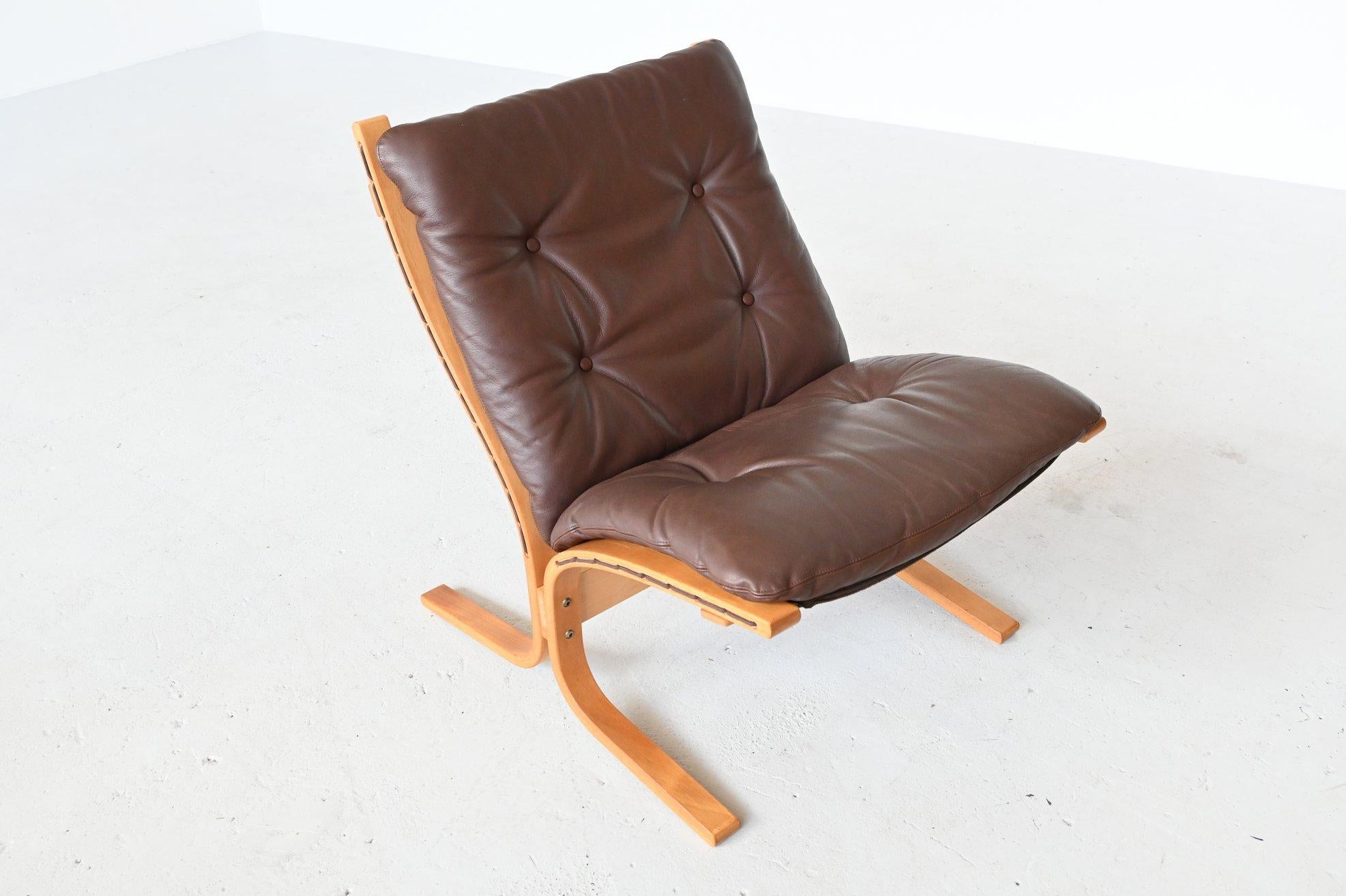 Ingmar Relling Siesta Low Back Lounge Chairs Westnofa, Norway, 1960 In Good Condition In Etten-Leur, NL