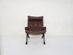 Ingmar Relling Style Lounge Chair, Norway, 1970's