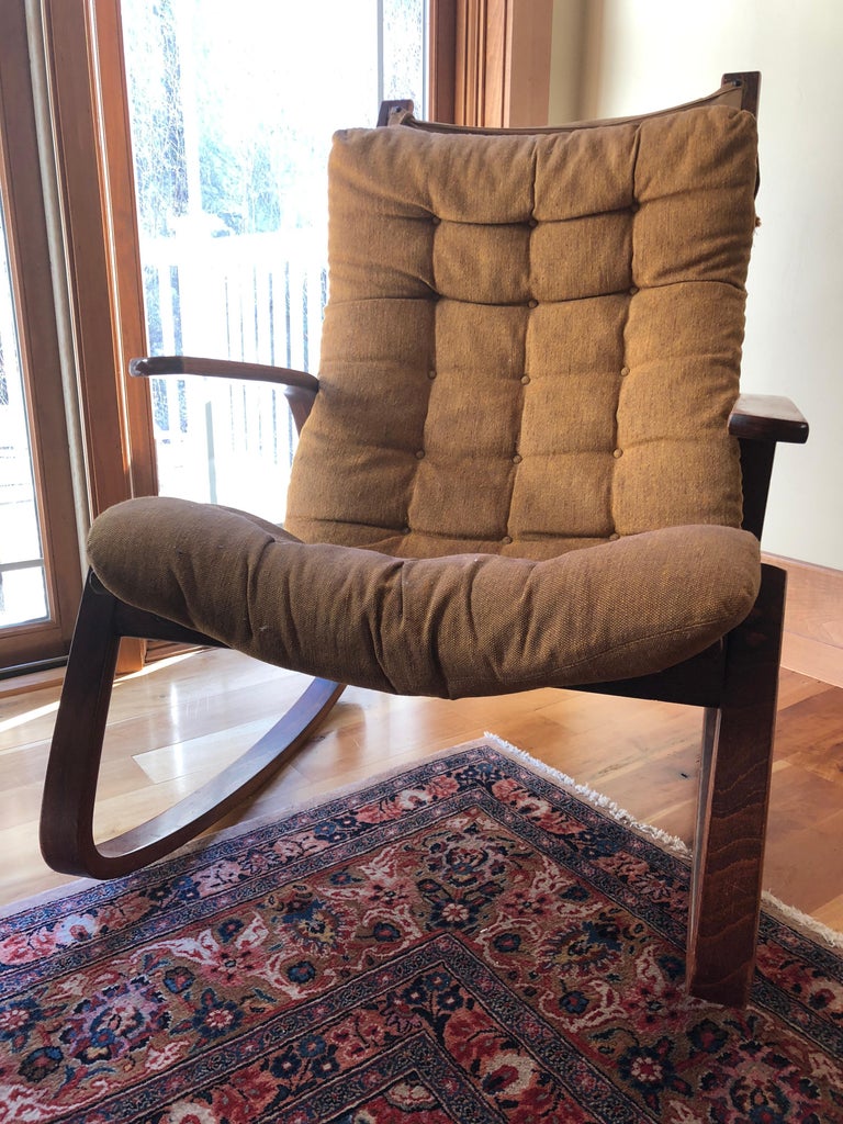 Bentwood Rocking Chairs For Sale : Bentwood and Cane Rocking Chair
