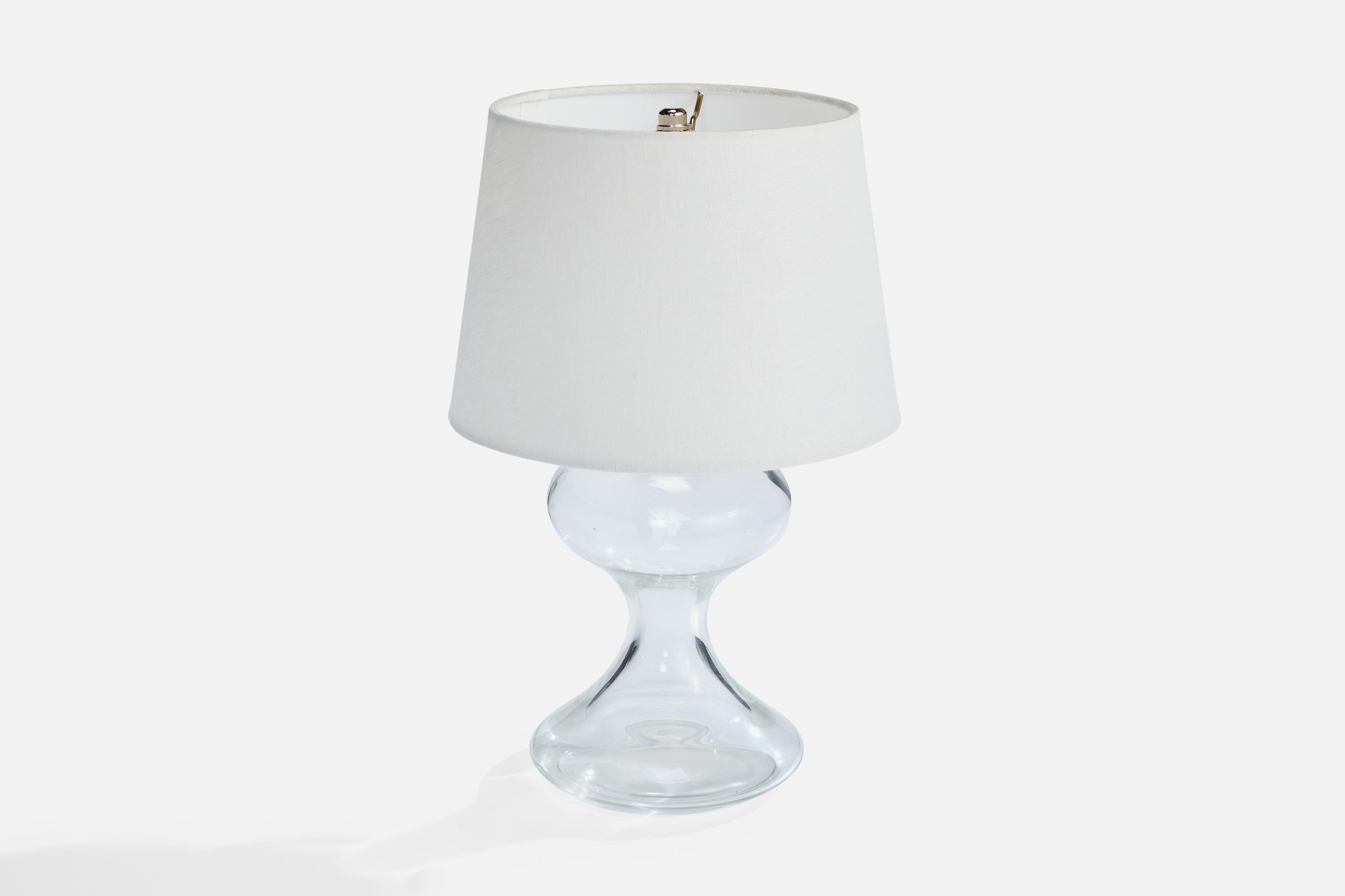 Ingo Mauer, Table Lamps, Glass, Metal, Germany, 1970s In Good Condition For Sale In High Point, NC