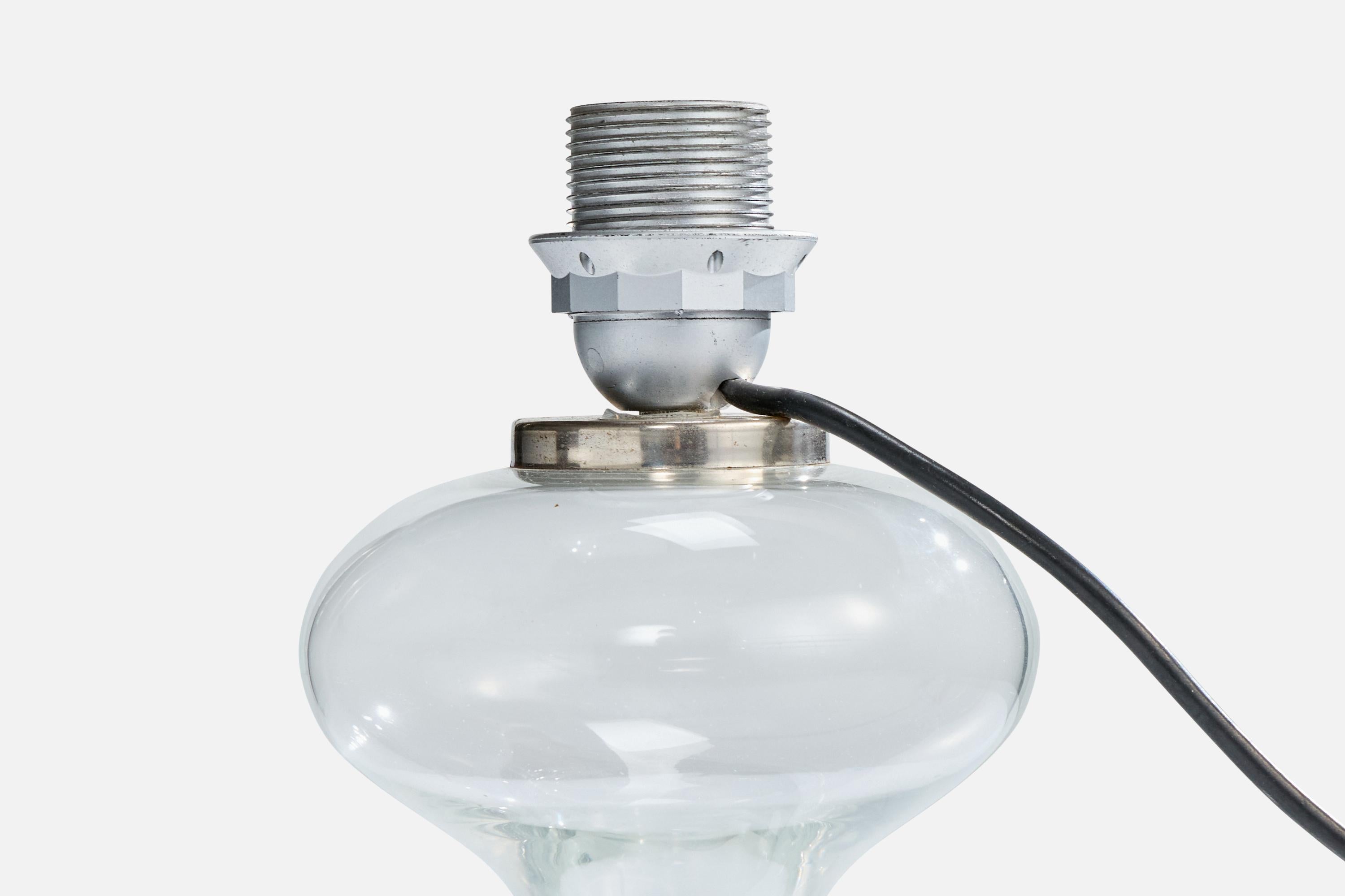 Ingo Mauer, Table Lamps, Glass, Metal, Germany, 1970s For Sale 1