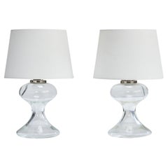 Ingo Mauer, Table Lamps, Glass, Metal, Germany, 1970s