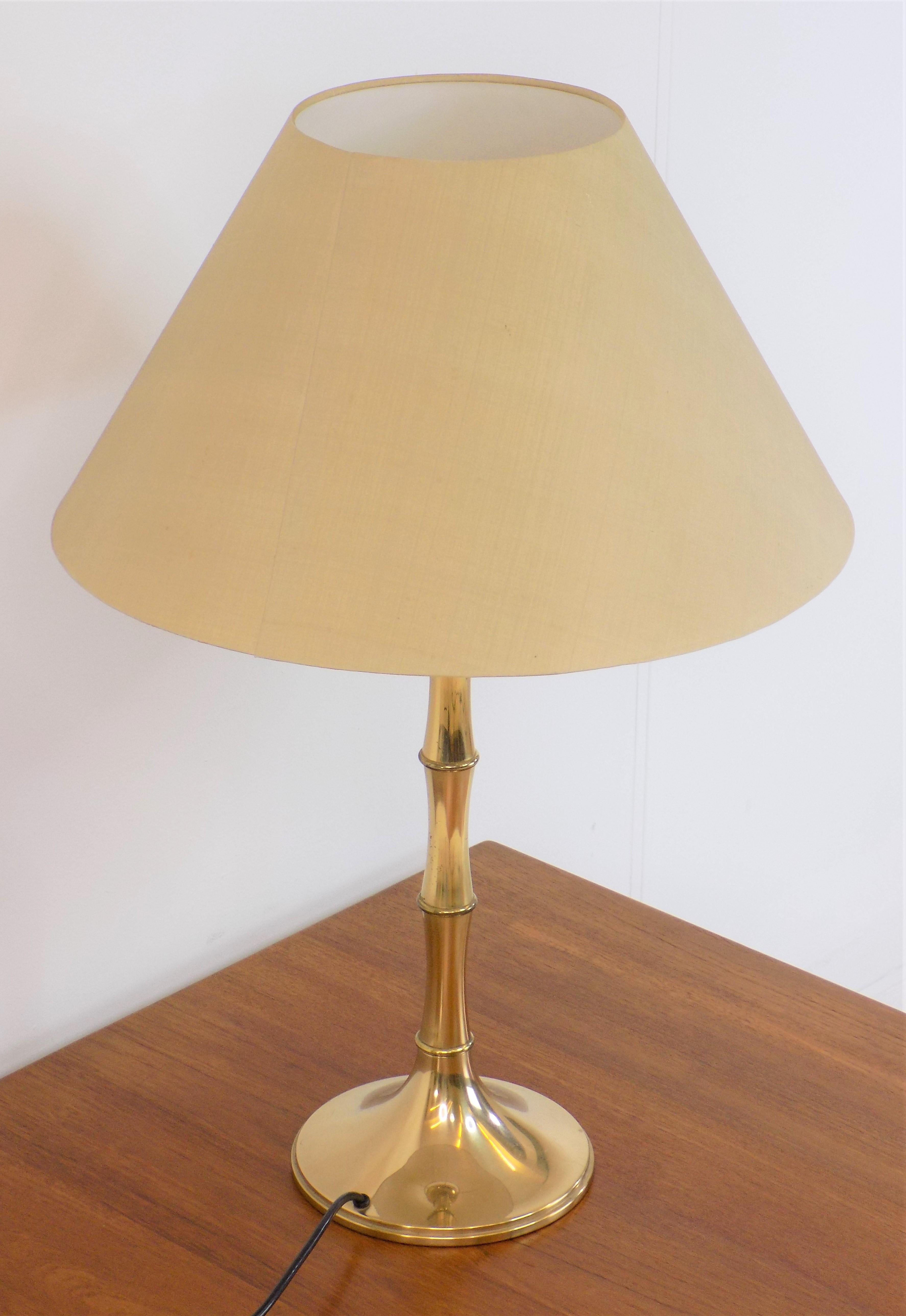 Mid-Century Modern Ingo Maurer Bamboo Table Lamp