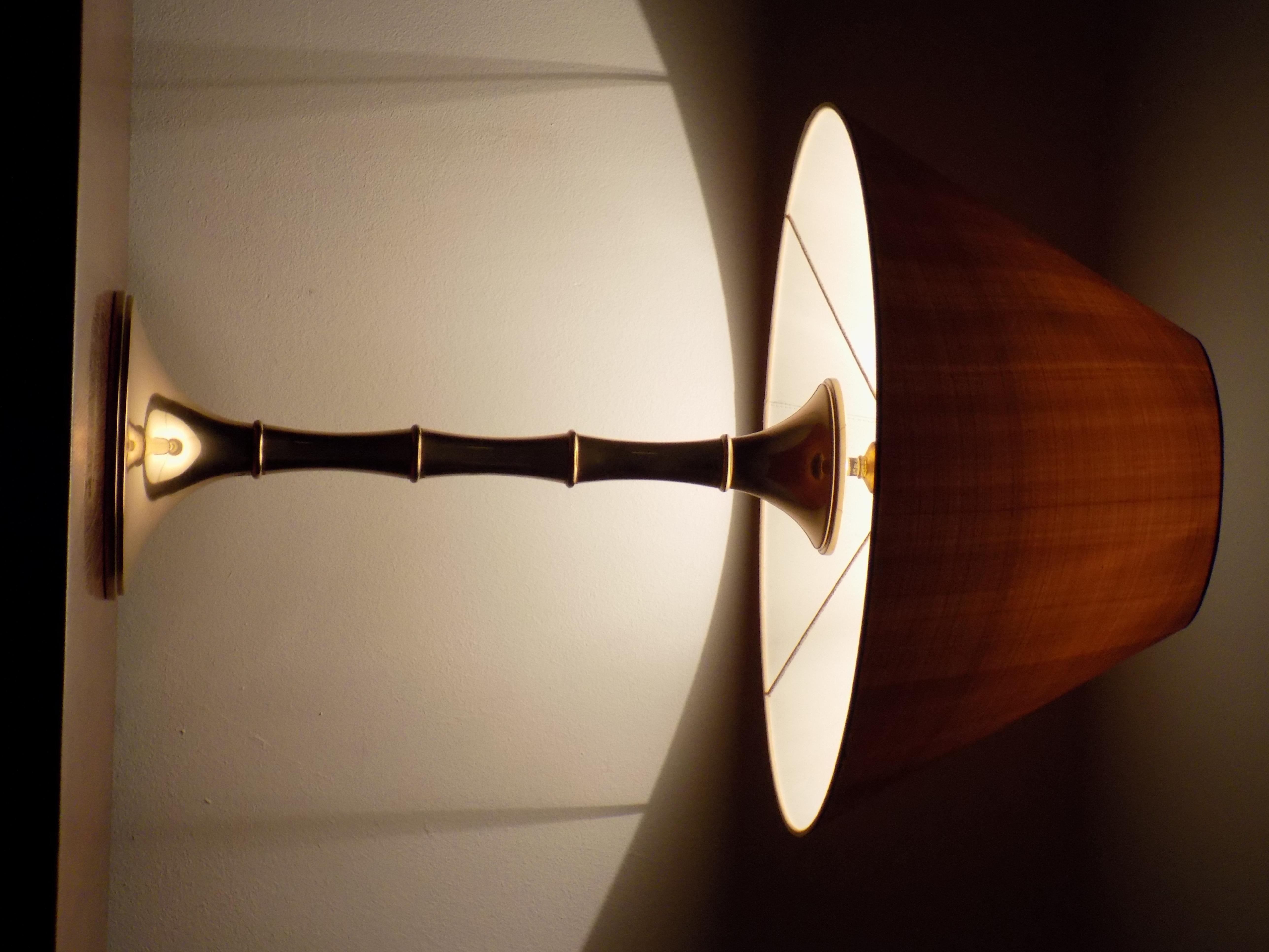 Ingo Maurer Bamboo Table Lamp In Good Condition In Ludwigslust, DE