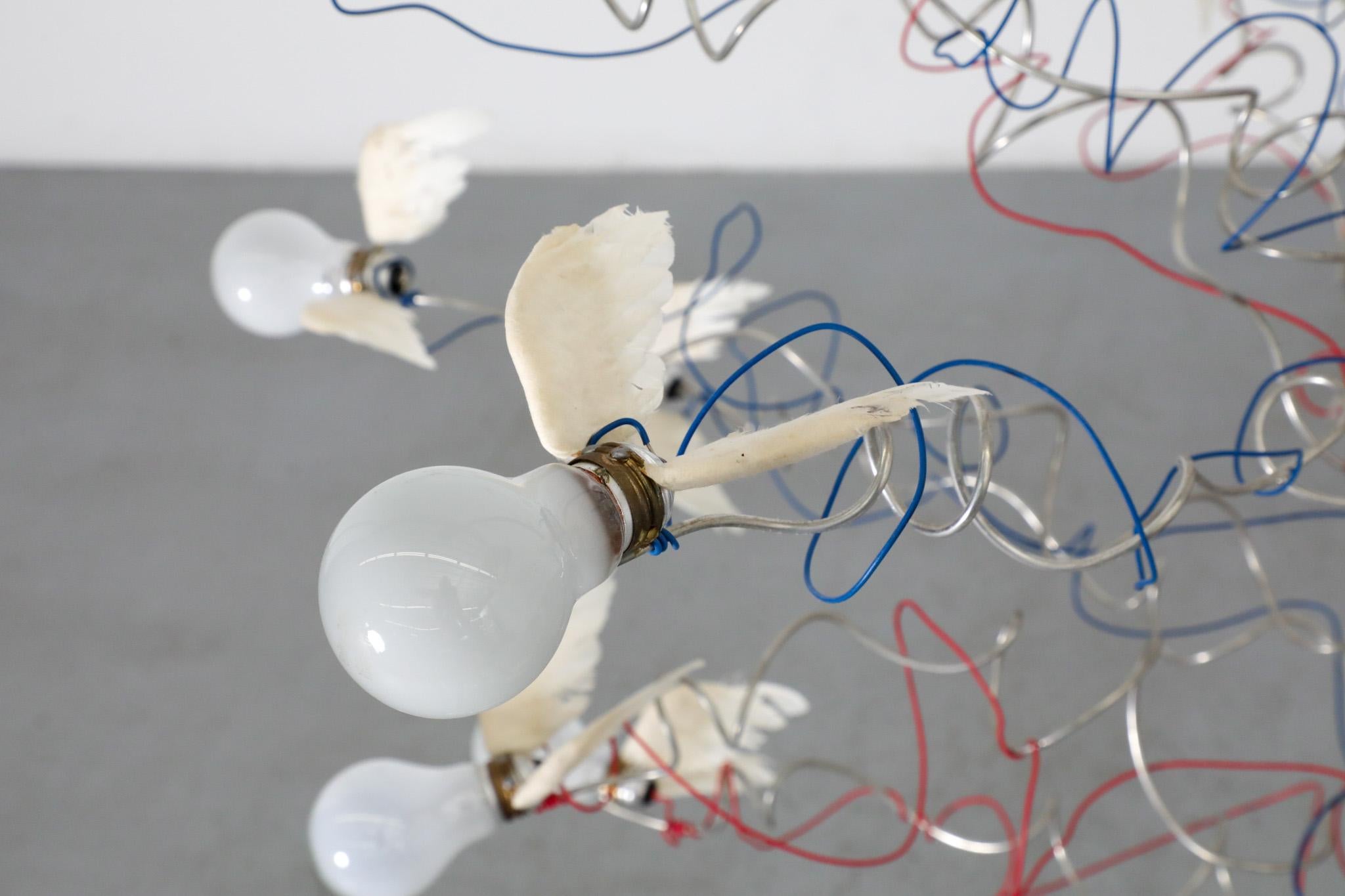 Ingo Maurer Aves Aves Lámpara de araña en venta 4