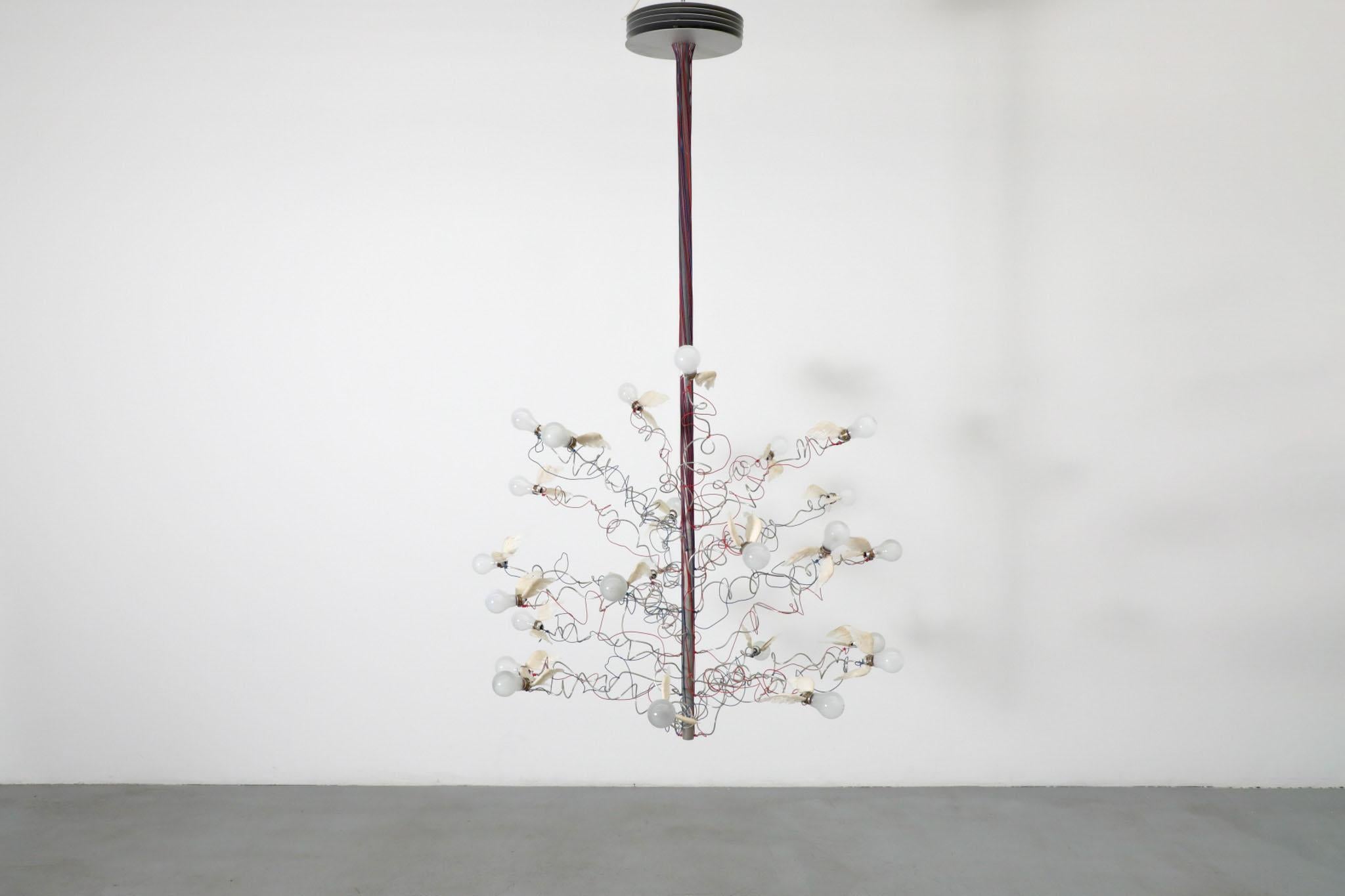 Ingo Maurer Aves Aves Lámpara de araña finales del siglo XX en venta