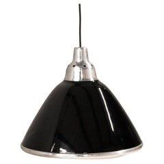Ingo Maurer Black Headlight Pendant Lamp 1968