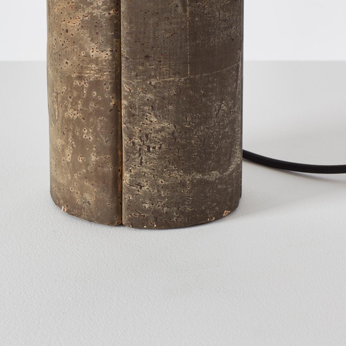 Ingo Maurer Cork Lamp for Design M, Germany, 1974. Pair available. In Good Condition In London, GB
