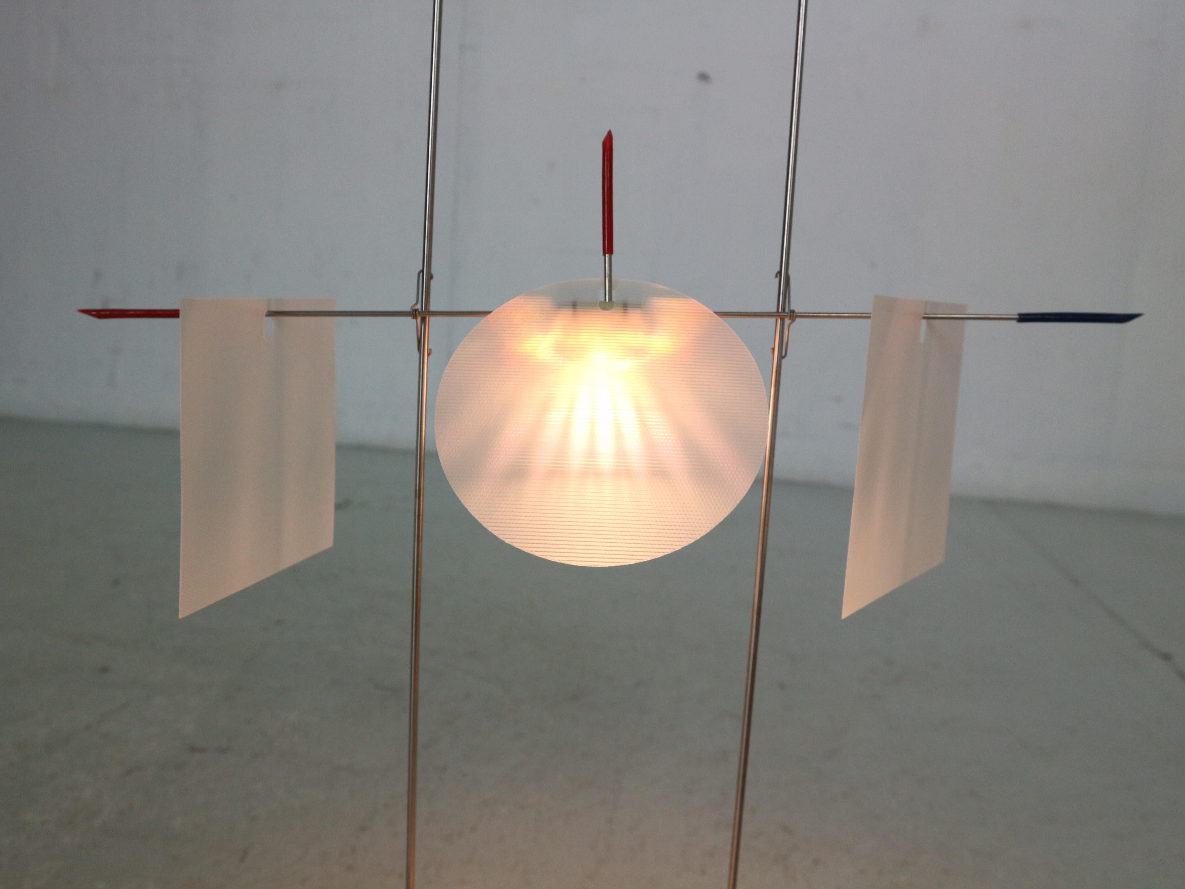 Lampada da tavolo Ingo Maurer 'Fukushu' e scatola originale, 1980 Germania in vendita 9