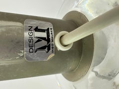 Ingo Maurer glass table lamp , 1970’s