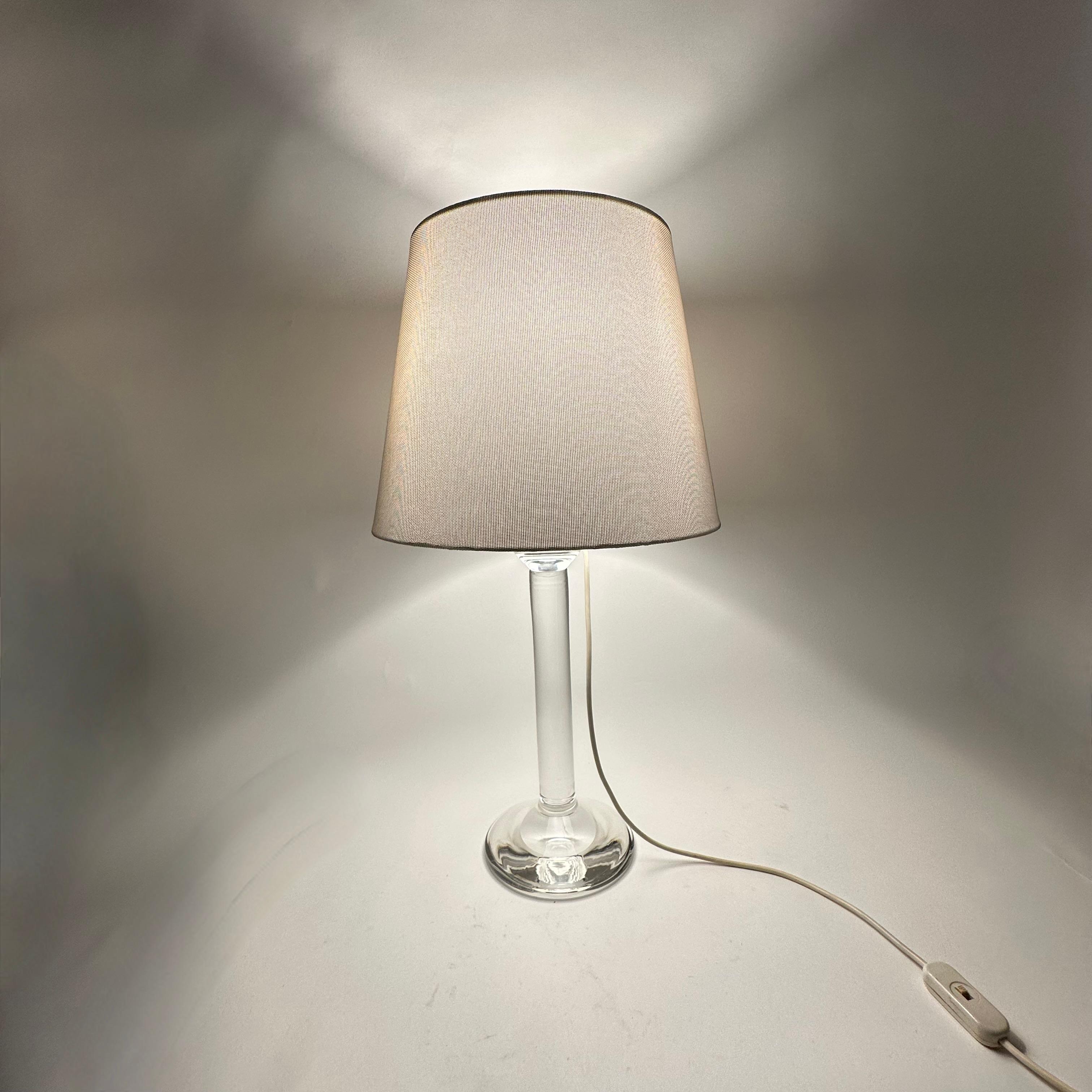 Lámpara de sobremesa de cristal Ingo Maurer , años 70 finales del siglo XX en venta