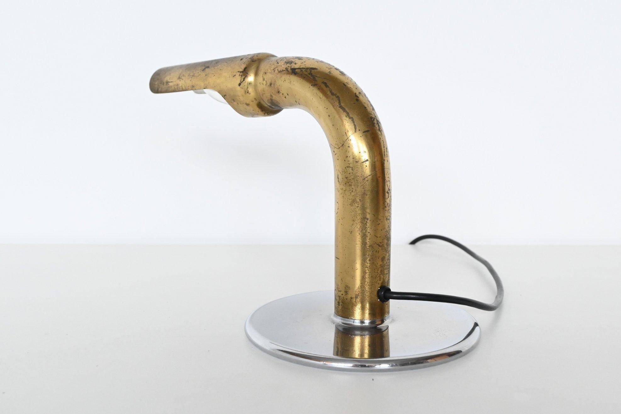 Ingo Maurer Gulp Desk Lamp M Design, Germany, 1970 In Good Condition In Etten-Leur, NL