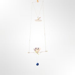 Ingo Maurer - Kinetic light sculpture model 'Ilo Ilu', Germany, 1986