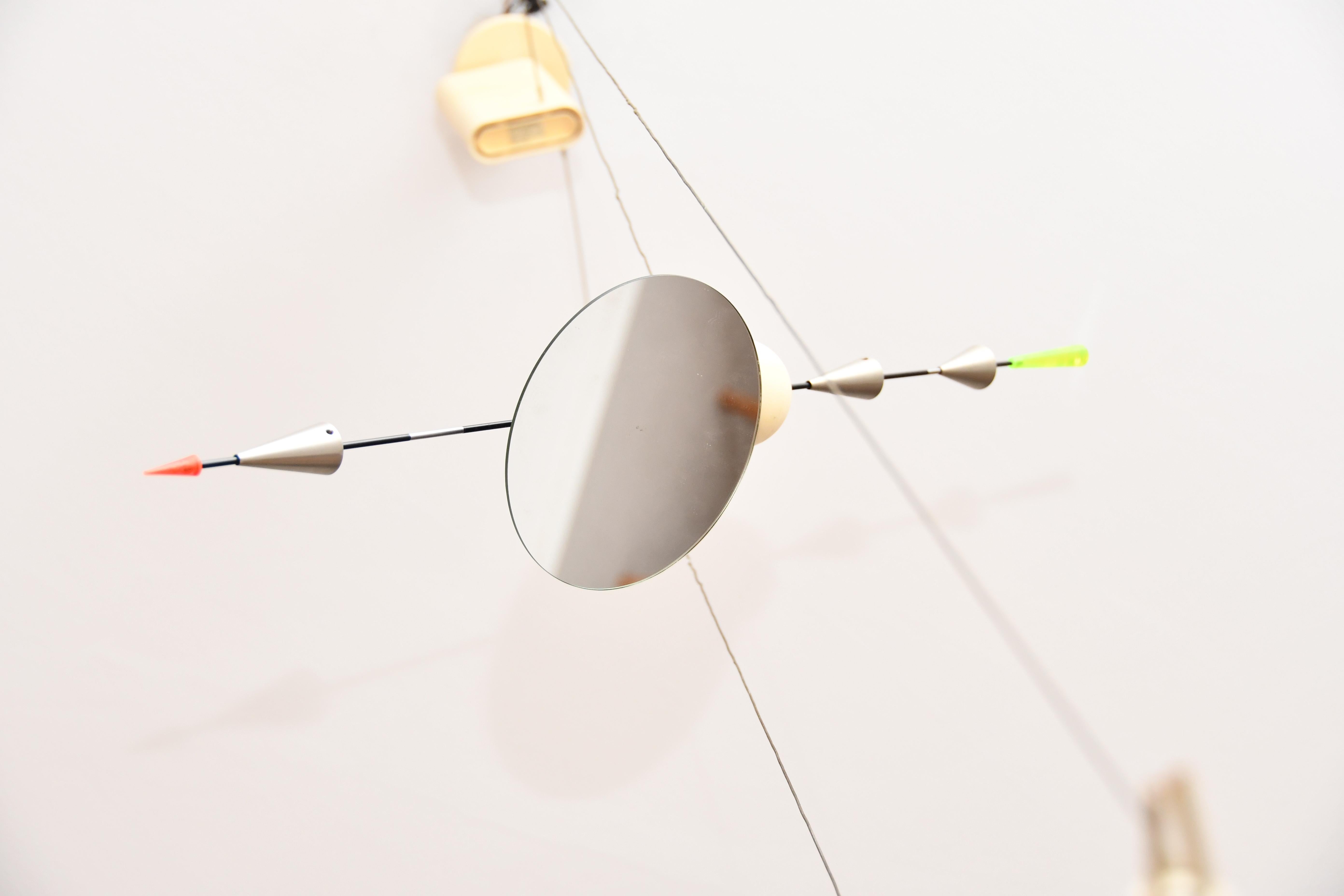 Ingo Maurer - Kinetic light sculpture model 'Ilo Ilu', Germany, 1986 finales del siglo XX en venta