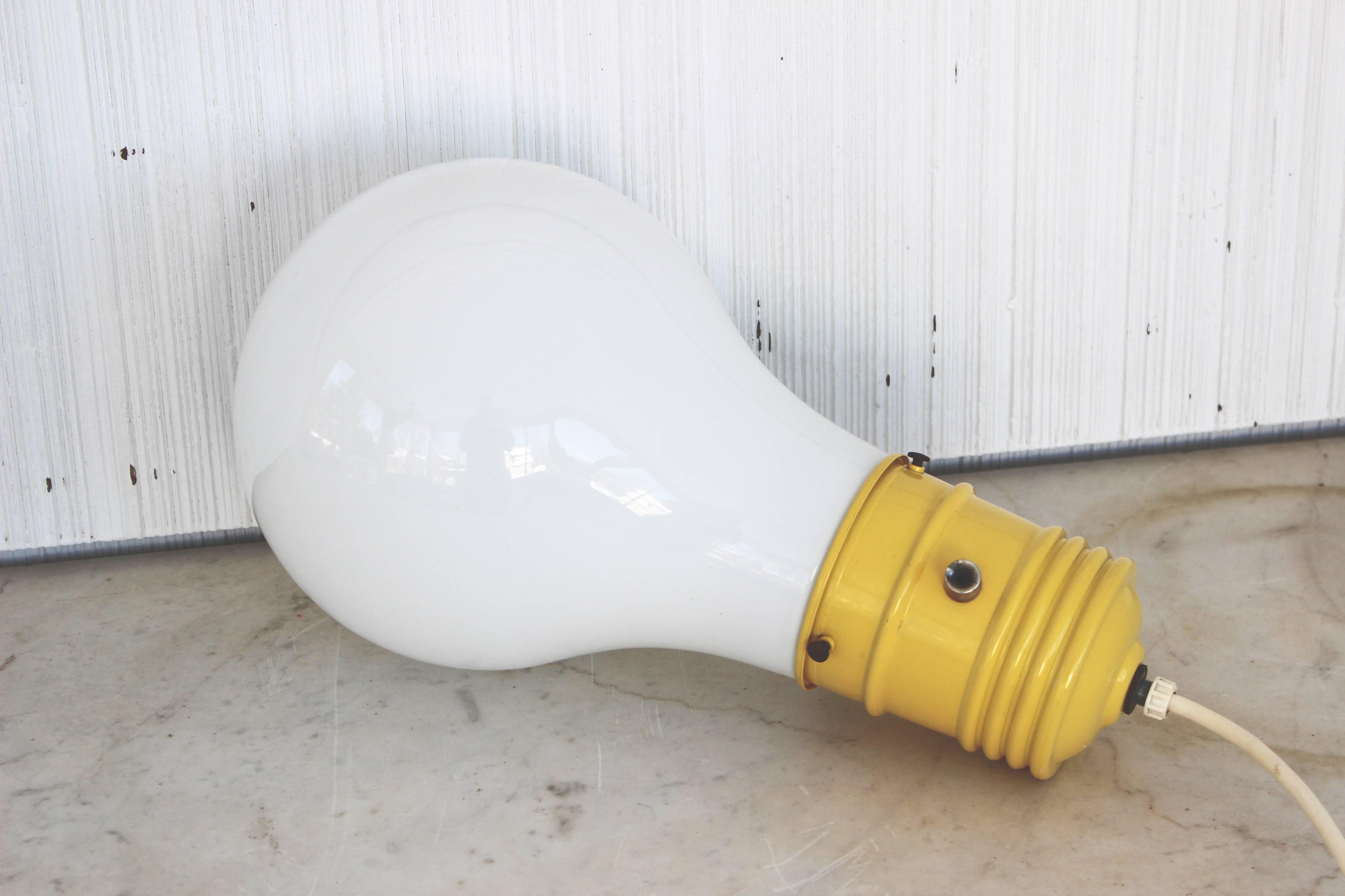 Ingo Maurer Light Bulb Light Pendant In Good Condition In East Hampton, NY