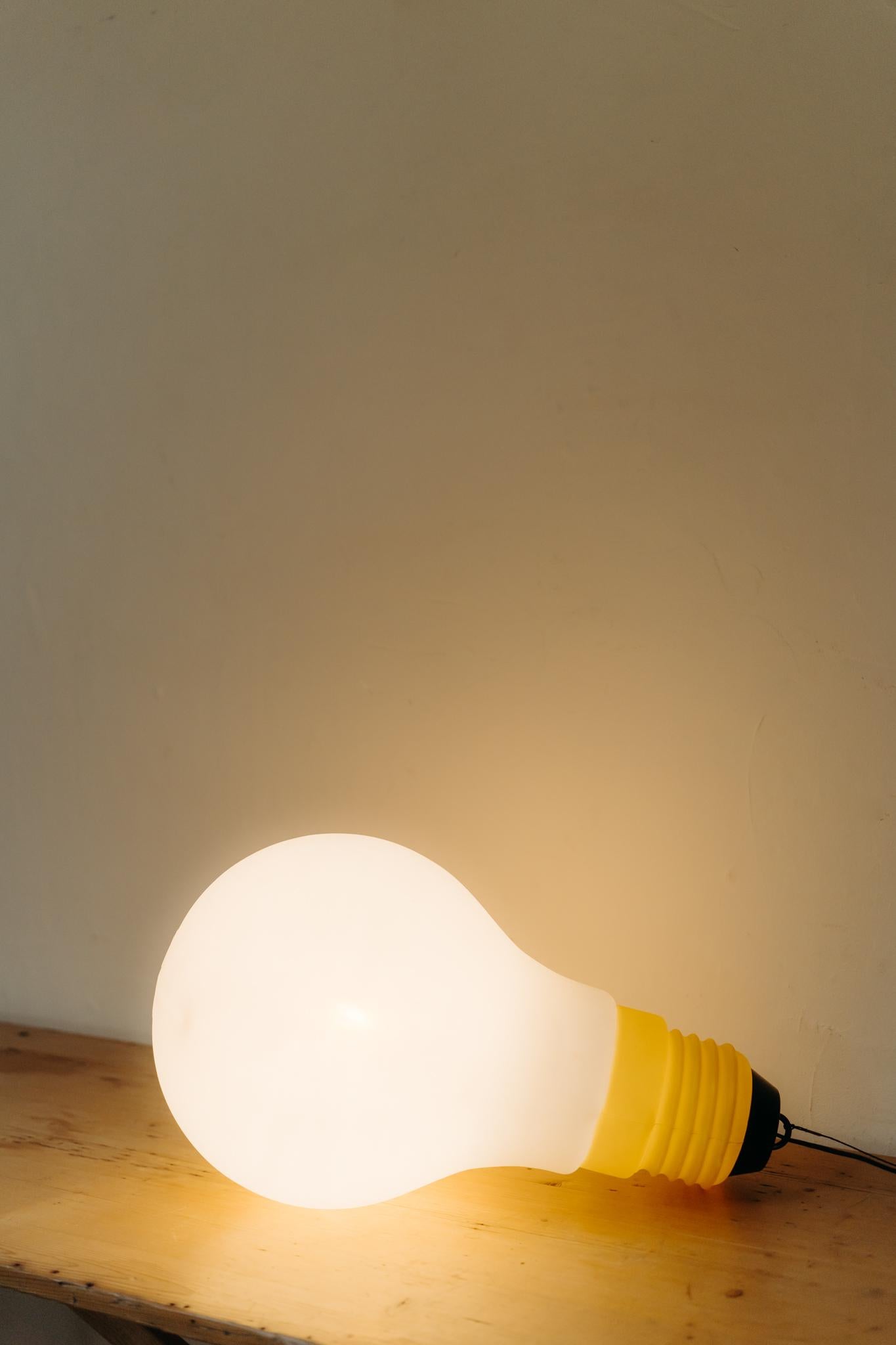Molded Ingo Maurer lightbulb lamp