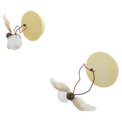 Ingo Maurer Lucellino Bird Wall Sconces