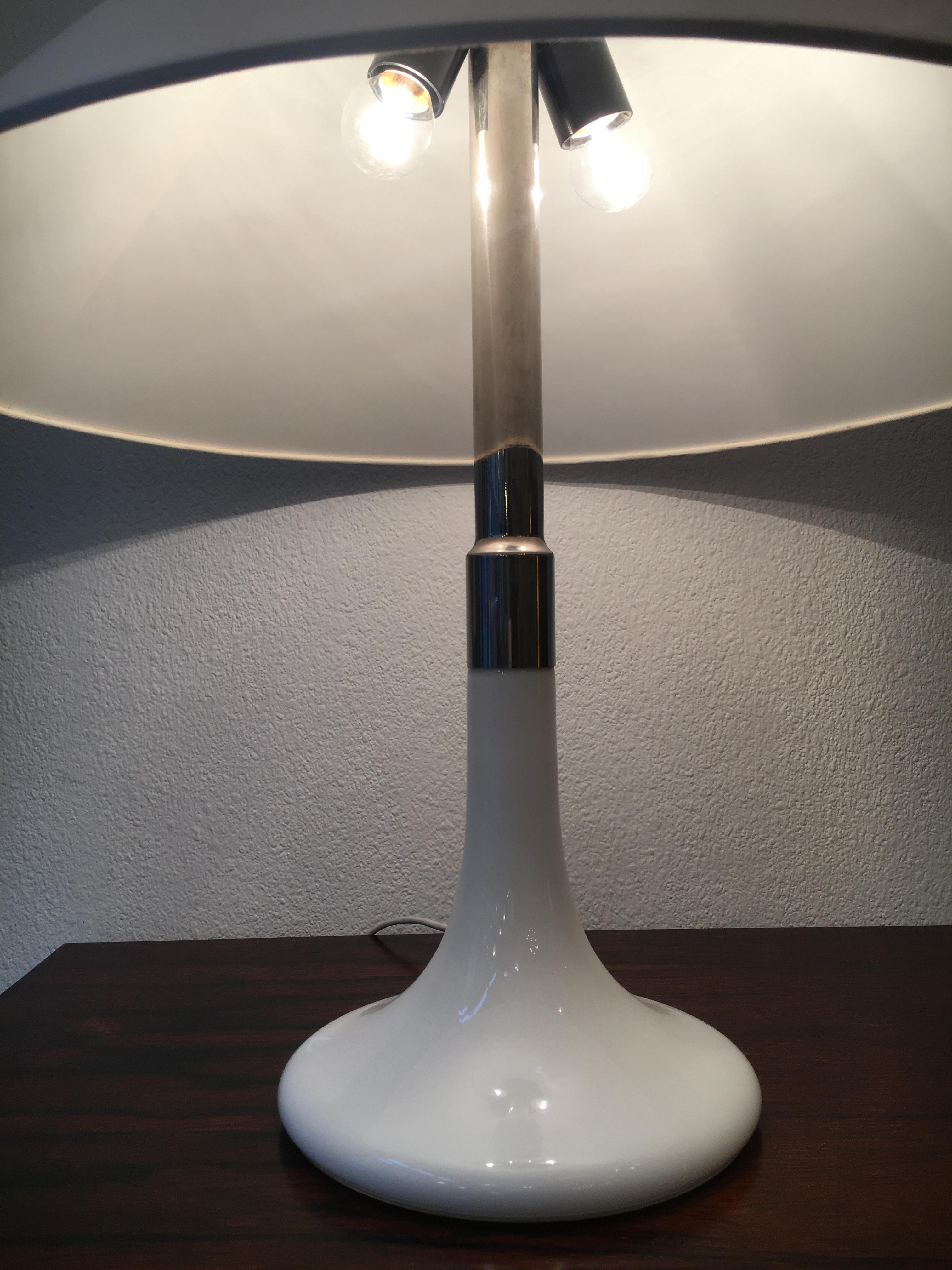 Ingo Maurer ML3 Glass Table Lamp, Germany, ca. 1960s For Sale 1