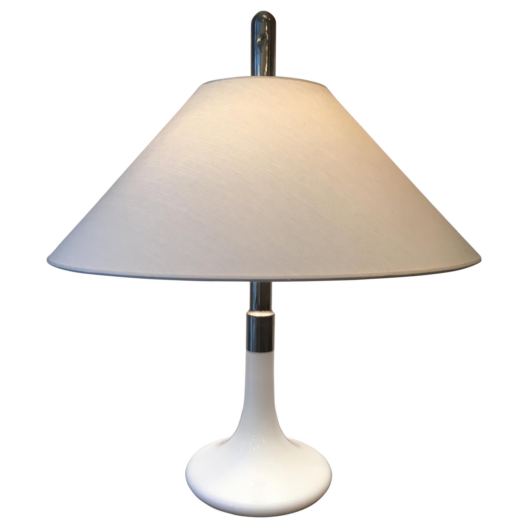 Ingo Maurer ML3 Glass Table Lamp, Germany, ca. 1960s For Sale