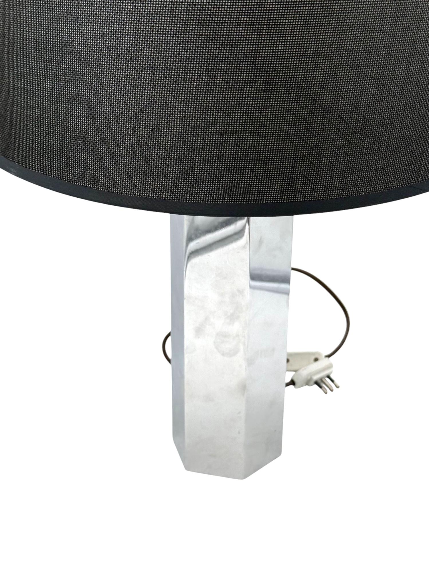 Ingo Maurer, mod. Hexagon table lamp, M Design Italy 1970s in vendita 3