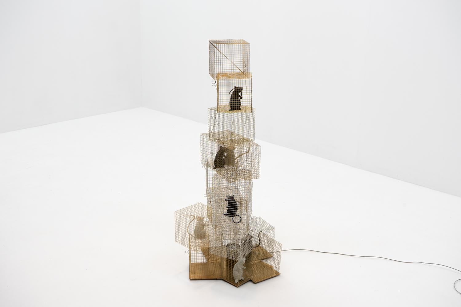 Ingo Maurer, Seven Rats - Table Lamp, 2007 In Good Condition For Sale In Renens, CH