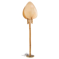 Ingo Maurer Style Mid Century Palm Fan Floor Lamp
