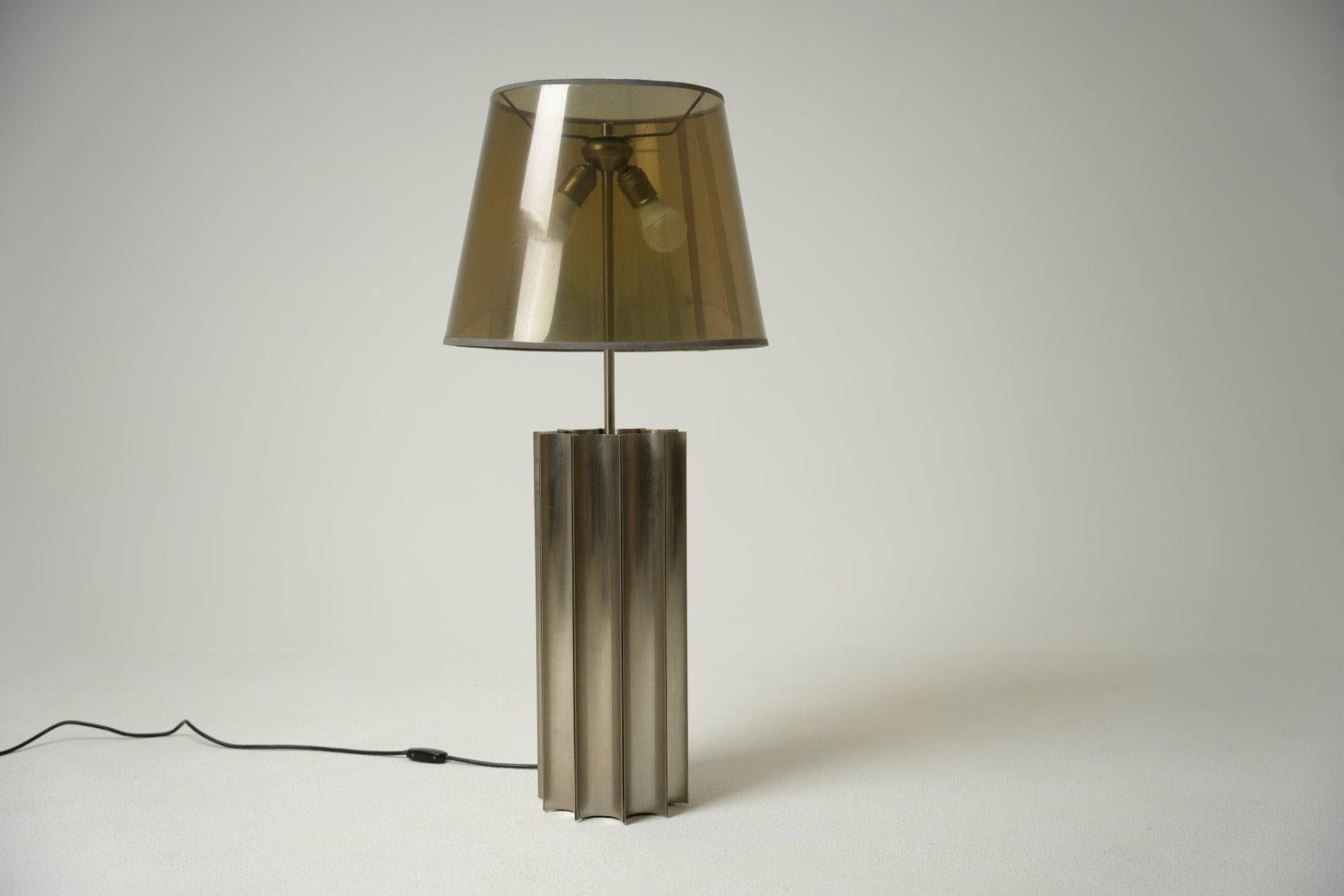 Chrome Ingo Maurer Table Lamp For Maurer 1960s For Sale